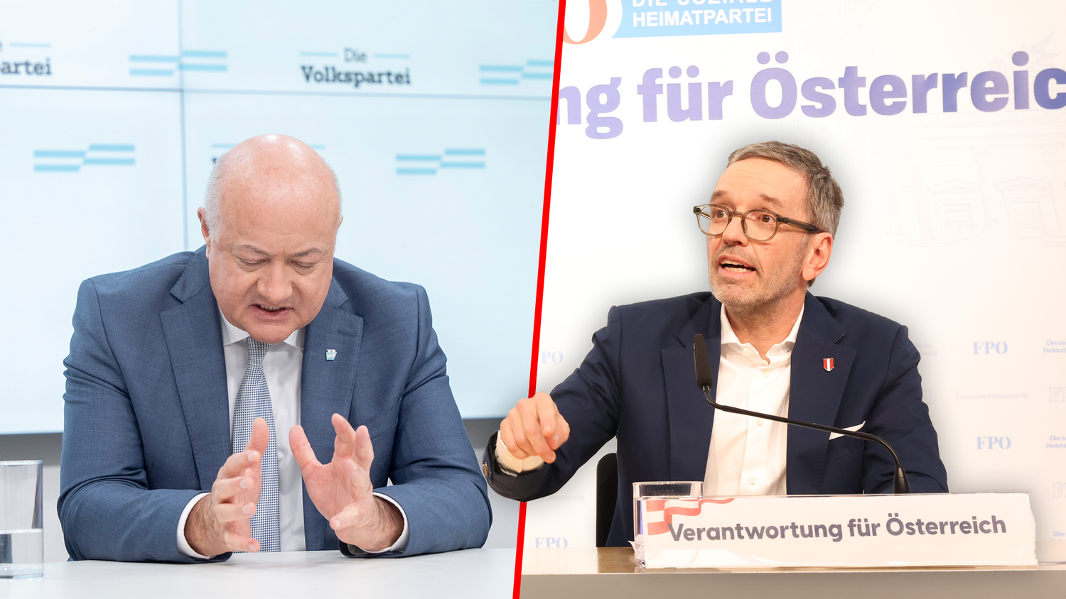 Nun äußerte sich auch FPÖ-Chef Herbert Kickl zu den Aussagen von ÖVP-Chef Christian Stocker.