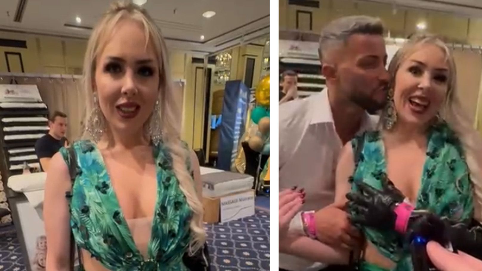 Was läuft denn da bei Lydia und diesem Herrn?