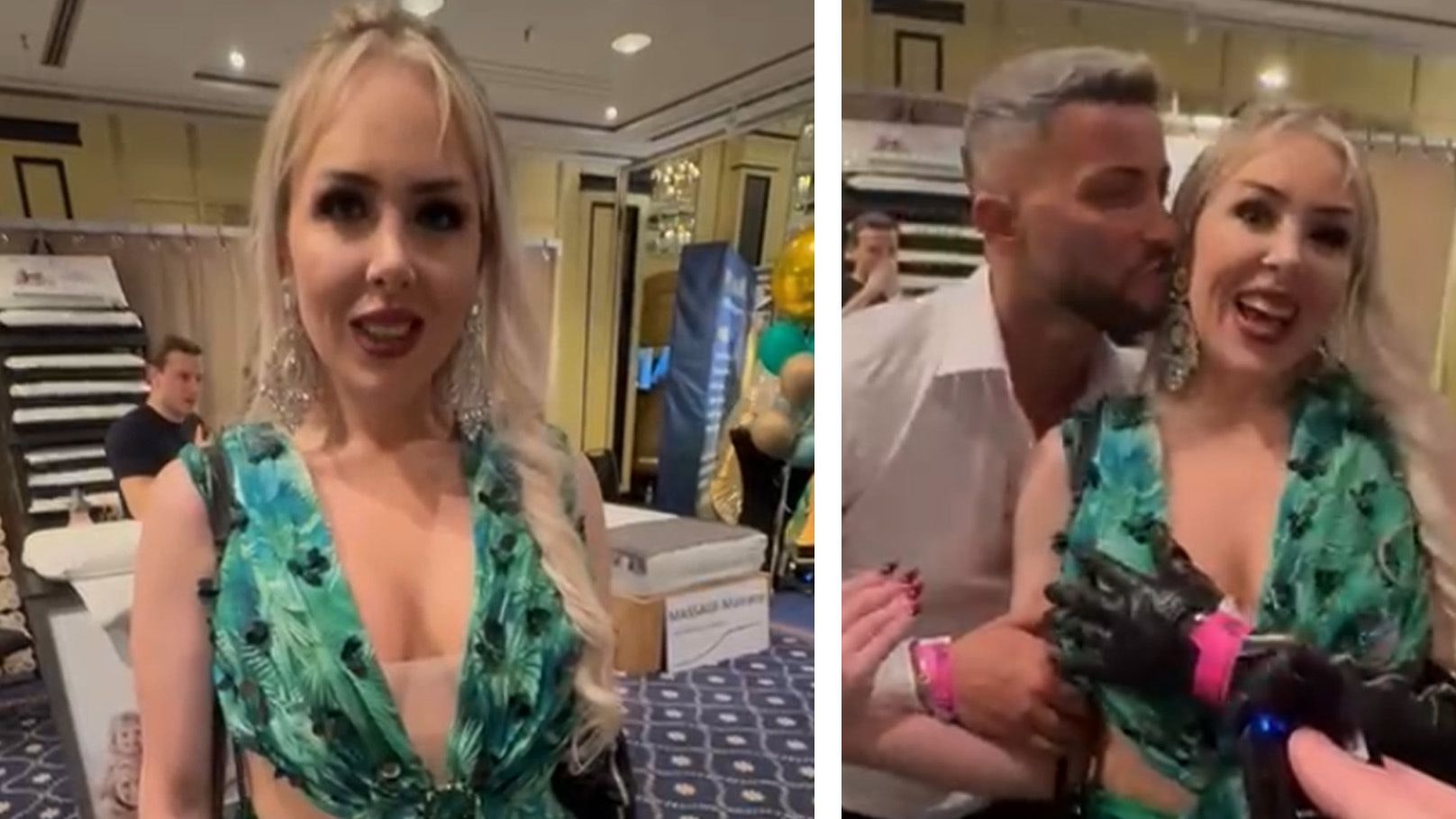 Was läuft denn da bei Lydia und diesem Herrn?