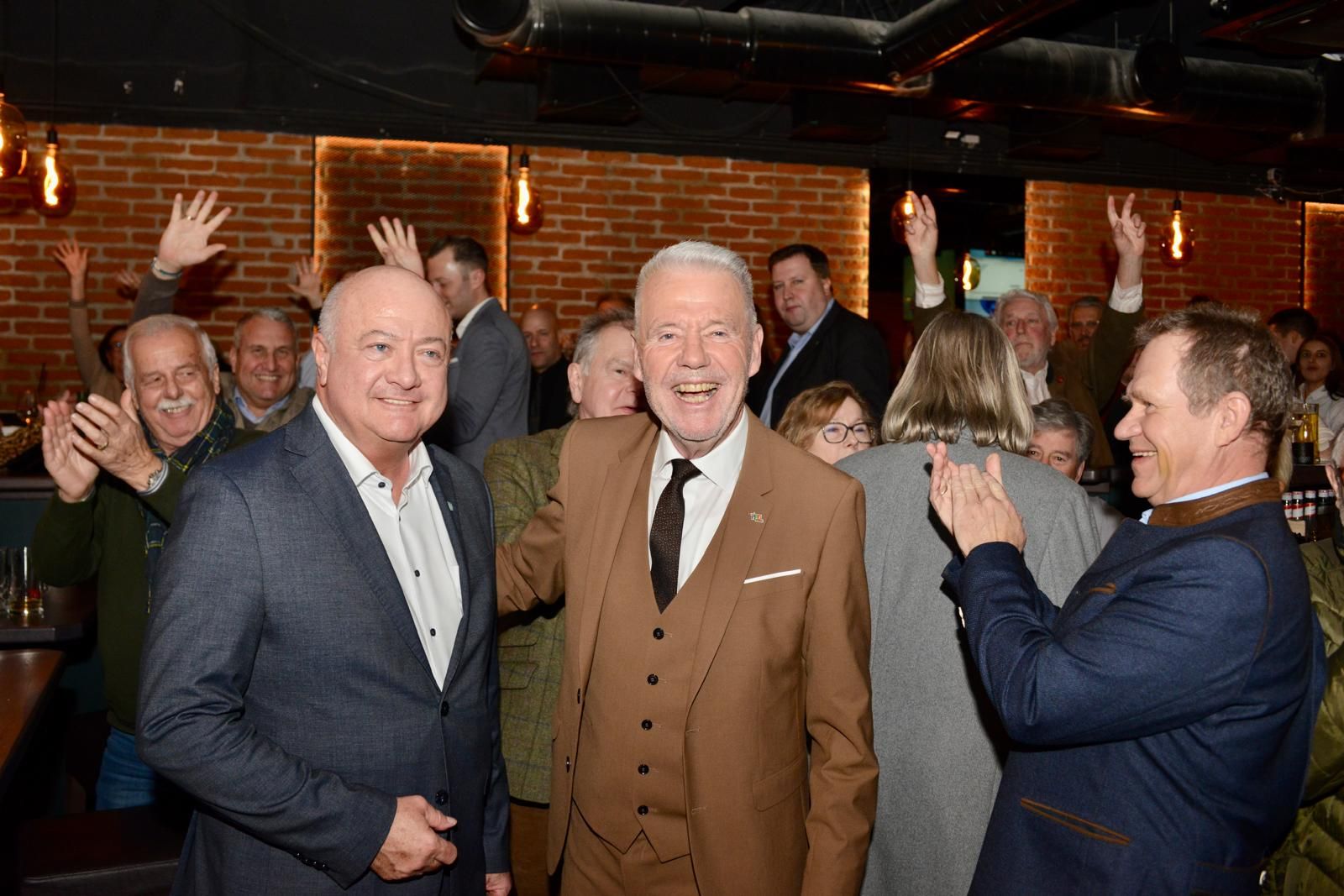 Erster Platz: Schneeberger und Stocker zeigten sich zufrieden