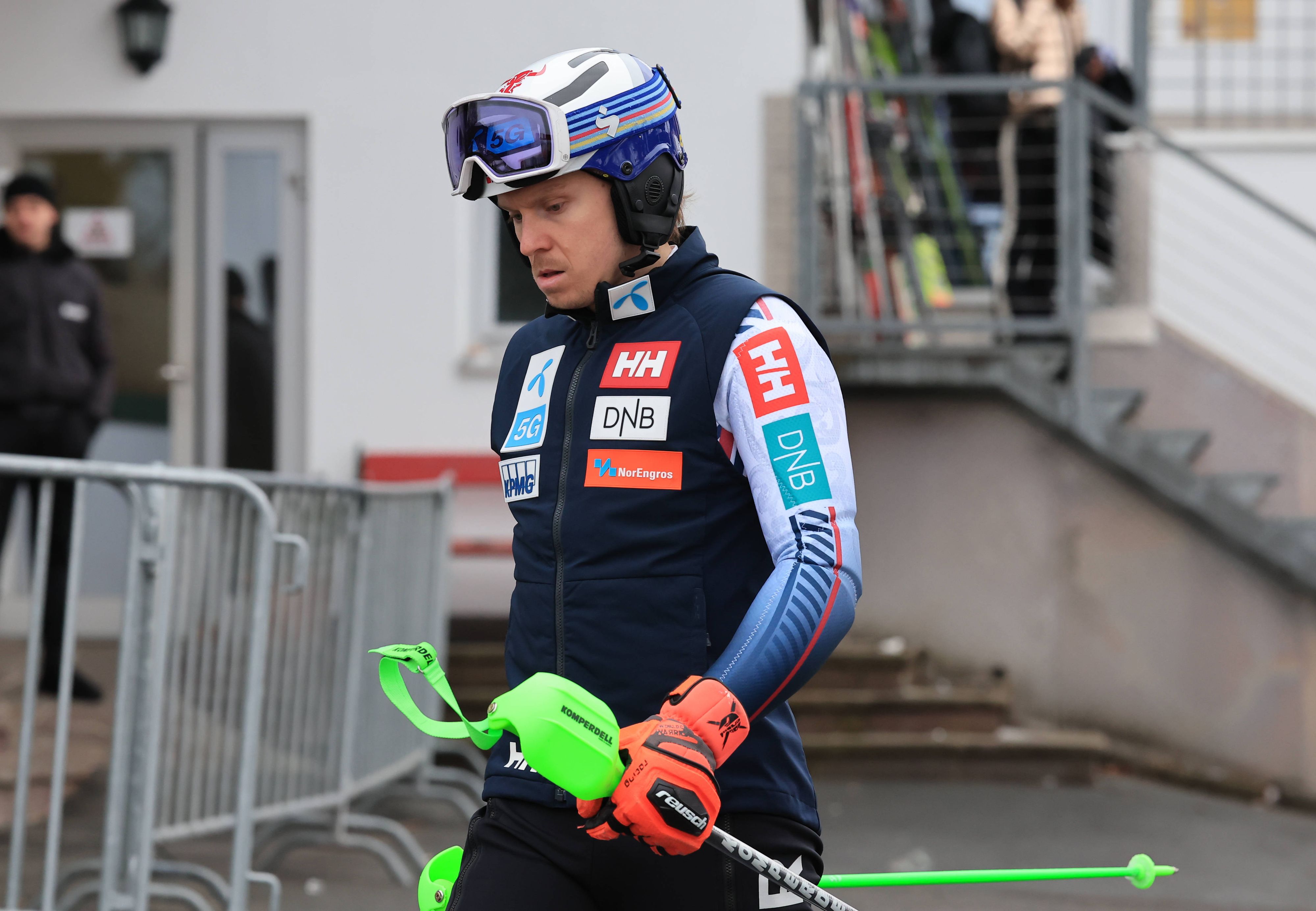 Henrik Kristoffersen kritisiert die Bedingungen in Kitzbühel.