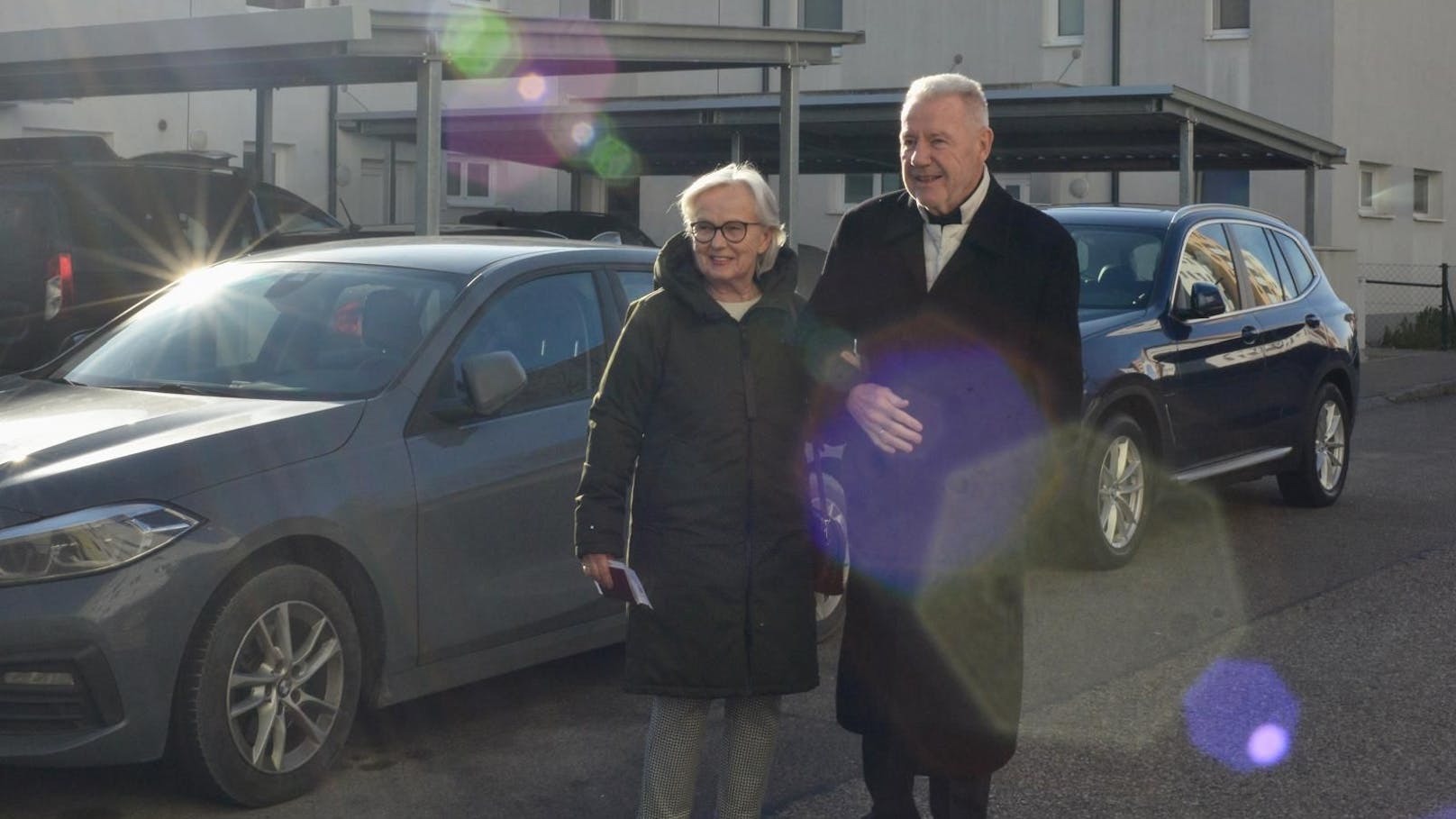 Wr. Neustadts Bürgermeister Klaus Schneeberger mit seiner Ehefrau Elfi