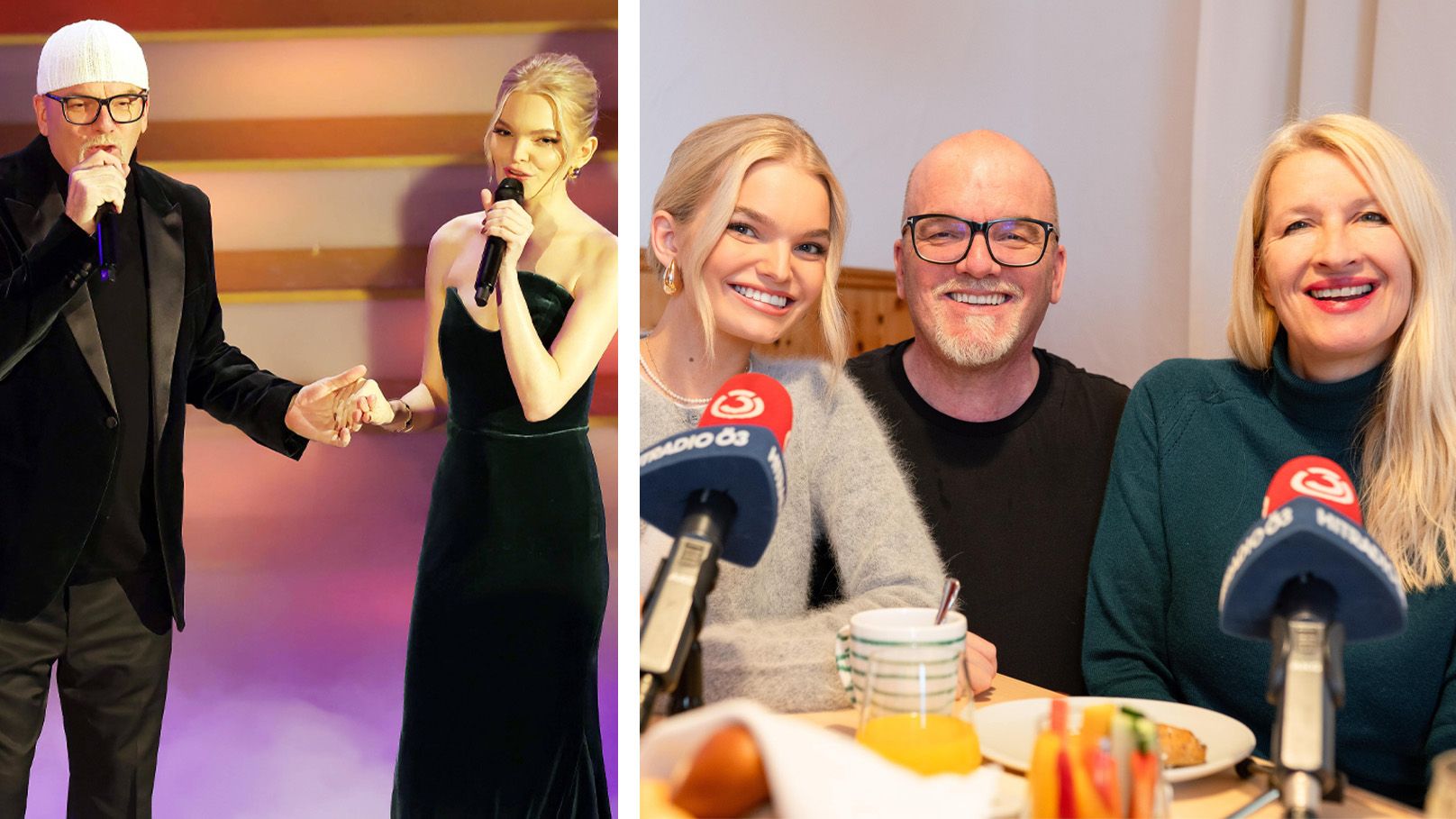 DJ Ötzi und seine Tochter Lisa-Marie sprachen im Ö3 mit Claudia Stöckl.