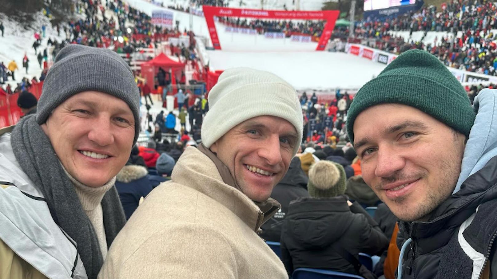 Bayern-Star machte Abstecher zum Slalom in Kitzbühel