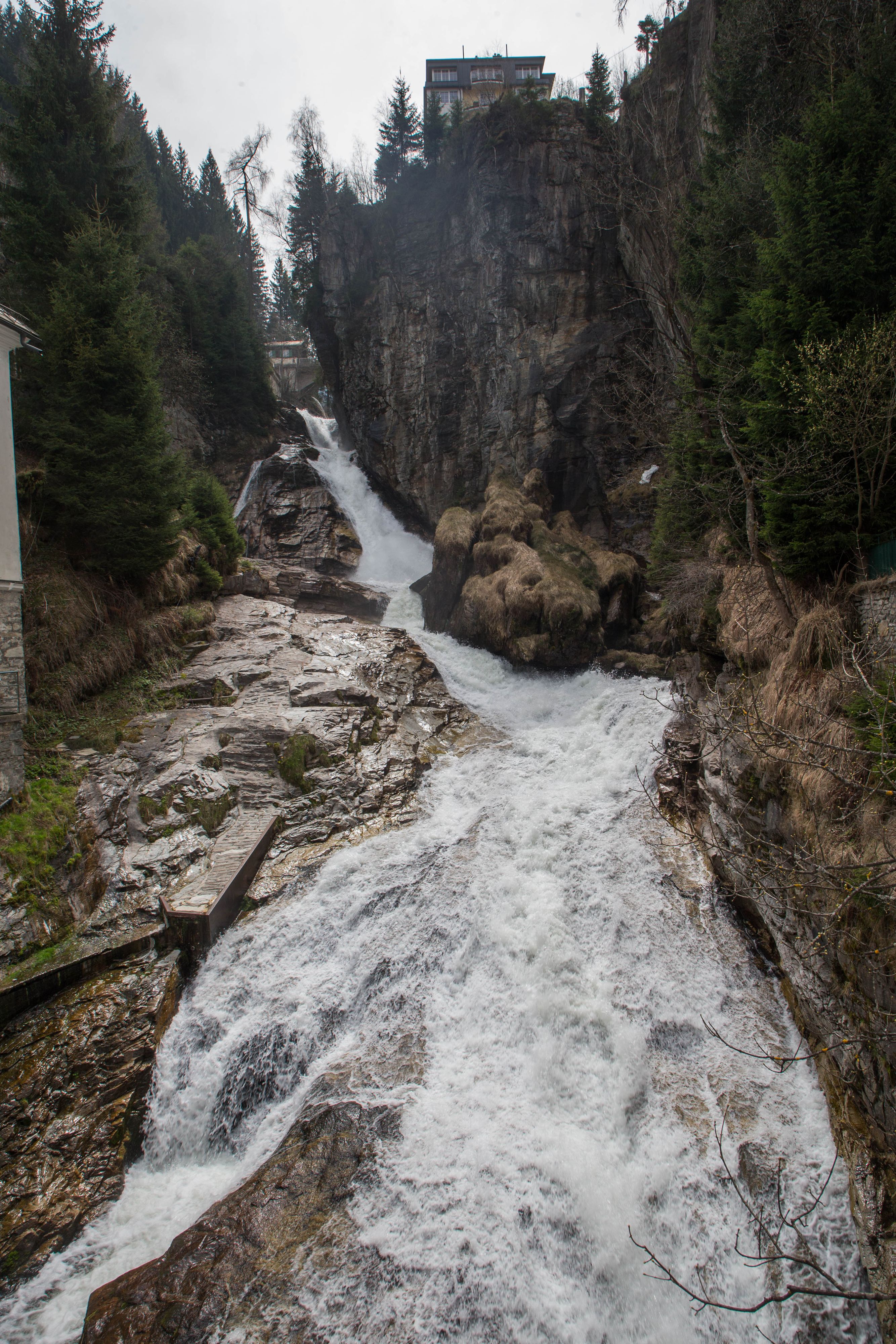 Beim Wasserfall in Bad Gastein passierte das tragische Unglück.