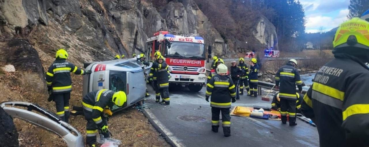 Die Frau wurde bei dem Unfall schwer verletzt.