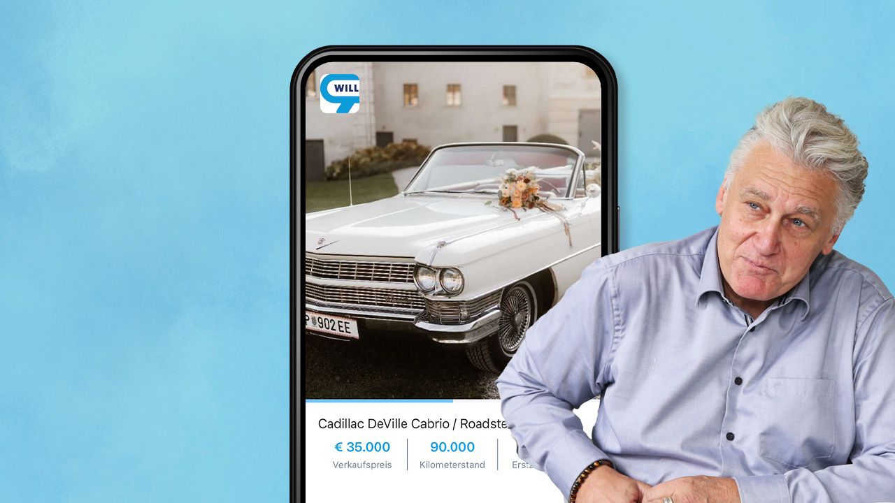 1964er Cadillac DeVille Convertible aus dem Vorbesitz von Rainhard Fendrich (69) wird auf willhaben angeboten