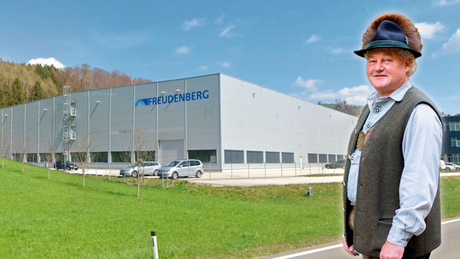 Dem Standort in Losenstein (Bez. Steyr-Land) droht die Schließung. Im Bild: Michael Schwarzlmüller, Bürgermeister der Nachbargemeinde Reichraming