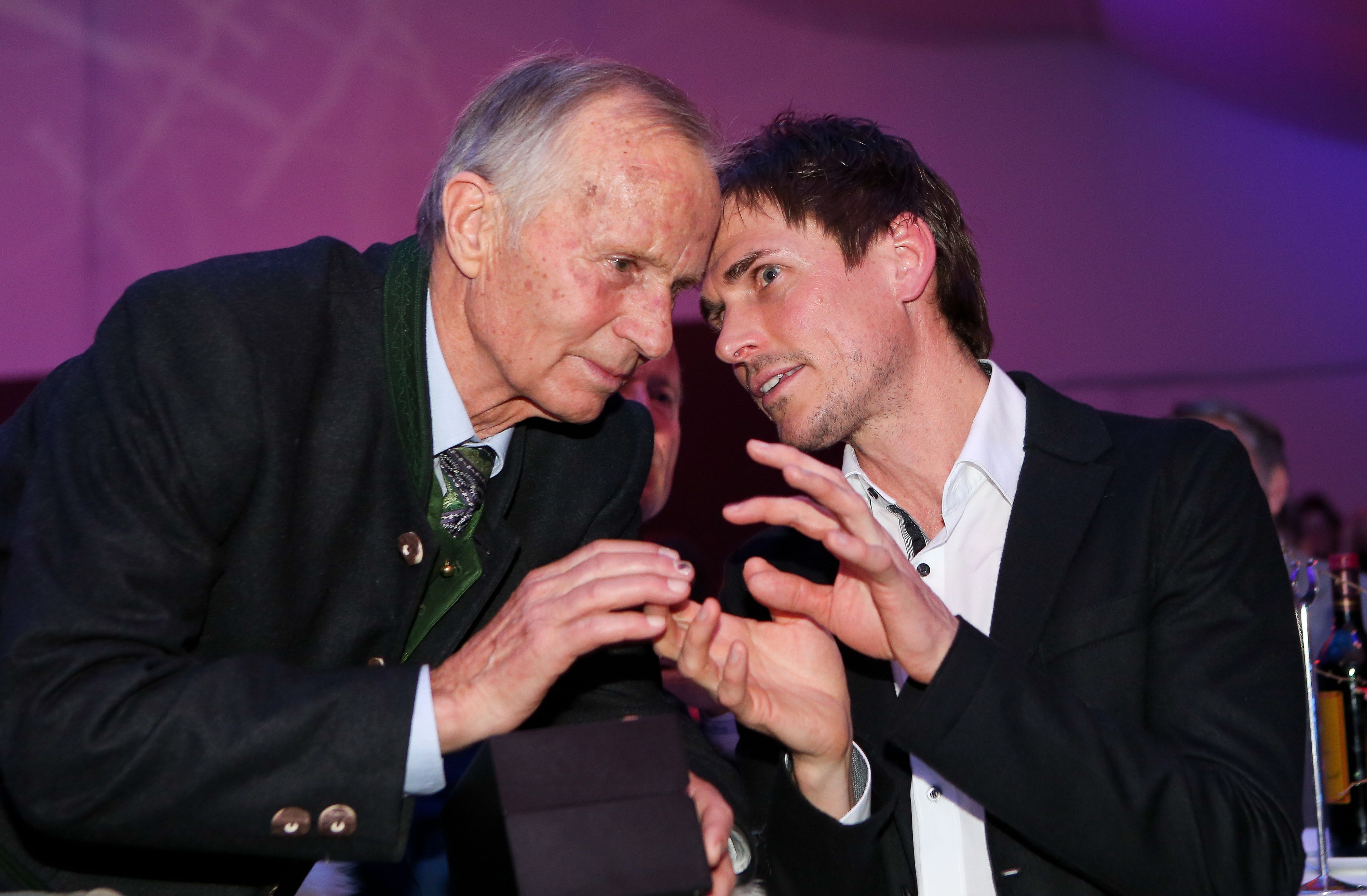 Pionier Preiml im Jahr 2016 mit Ex-Kombinierer Gottwald