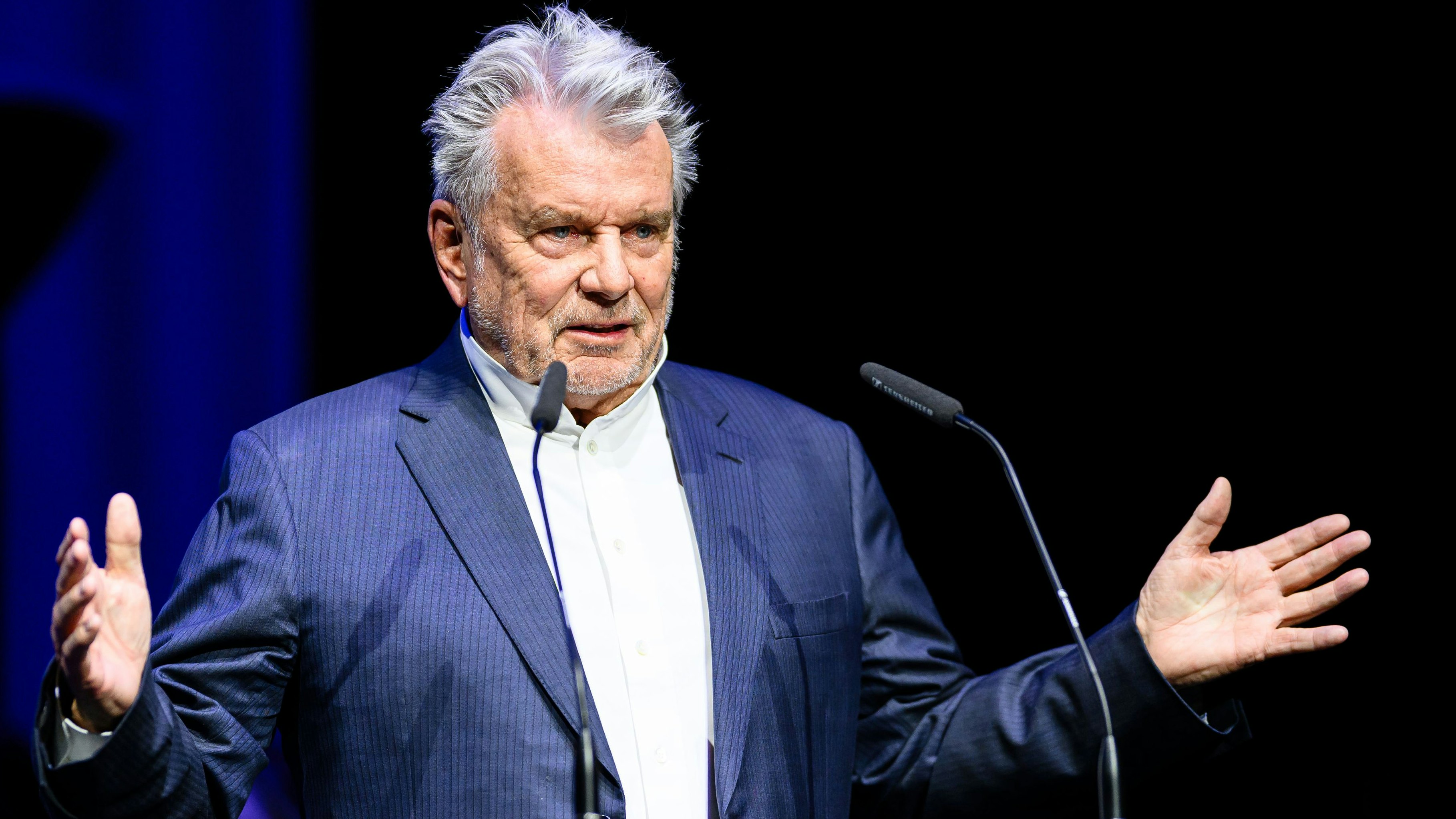 Strabag-Miteigentümer Hans Peter Haselsteiner am 6. Dezember 2024 im Rahmen des Festaktes zur Eröffnung der Neuen Staatsoper im Künstlerhaus in Wien.