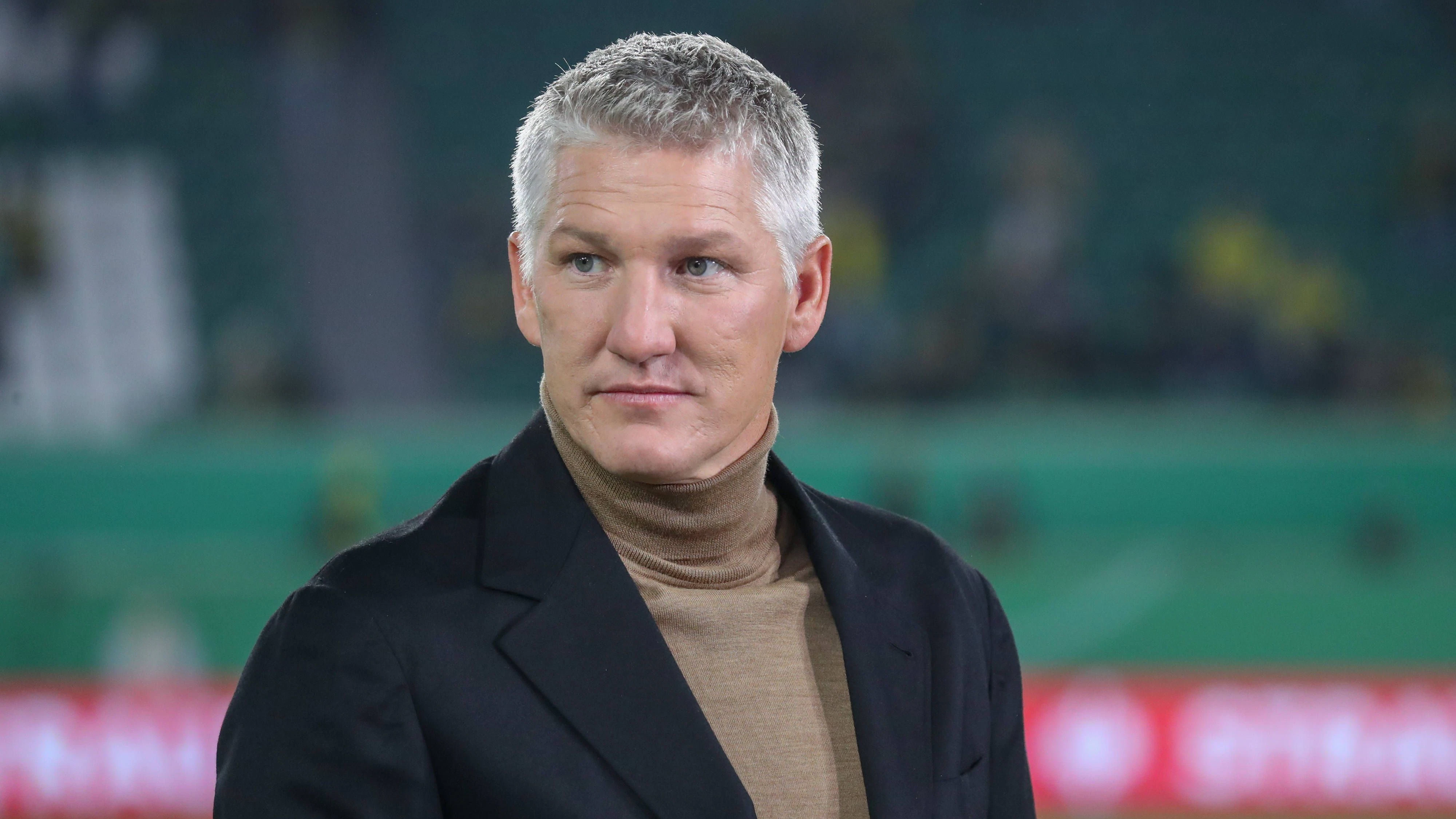 Bastian Schweinsteiger ist jetzt mit einer Beule unterwegs.