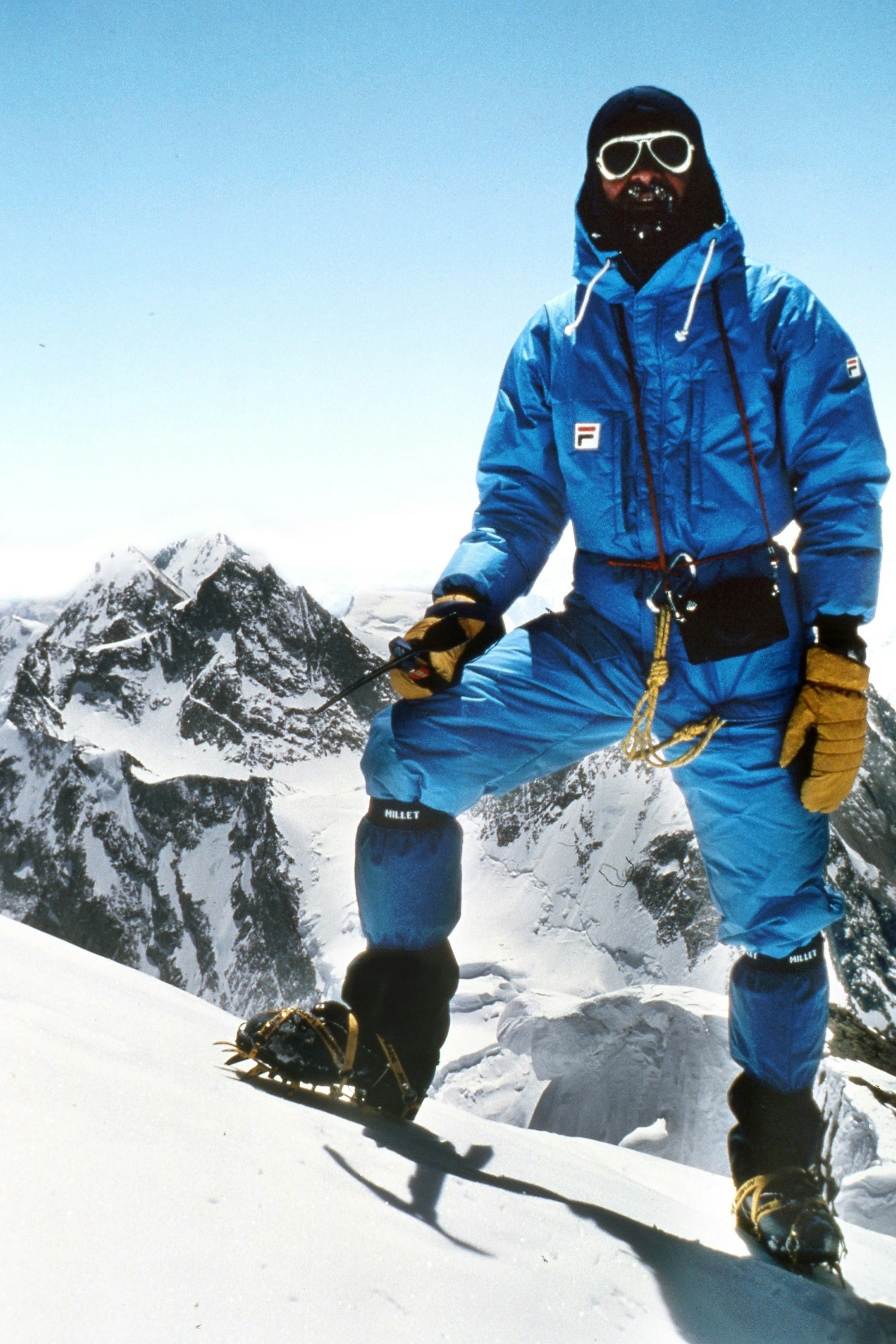 Reinhold Messner: Dem Südtiroler gelang 1978, gemeinsam mit Peter Habeler, die Erstbesteigung des Mount Everest komplett ohne Sauerstoffflaschen