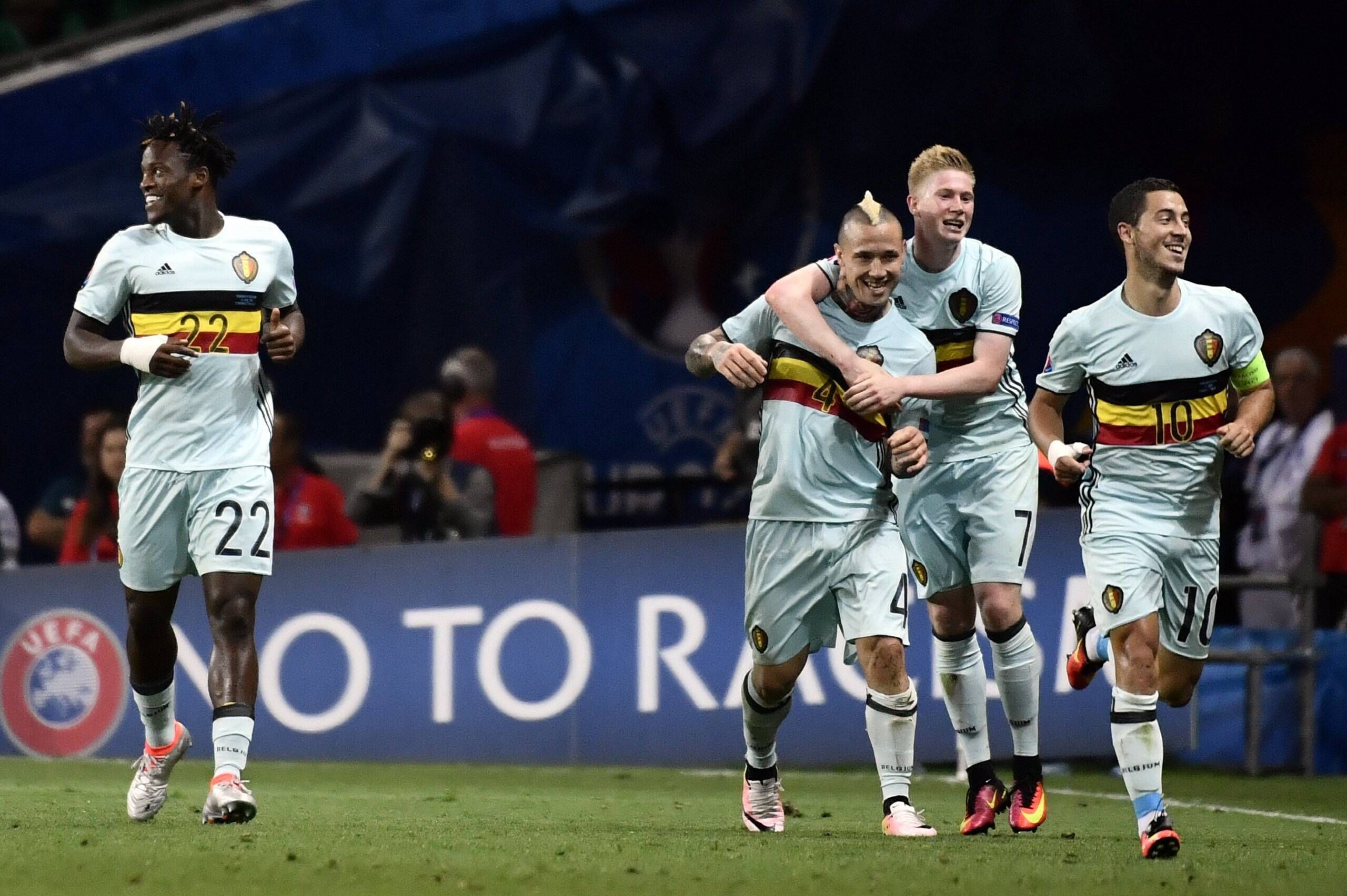 Radja Nainggolan (l.) wurde festgenommen.