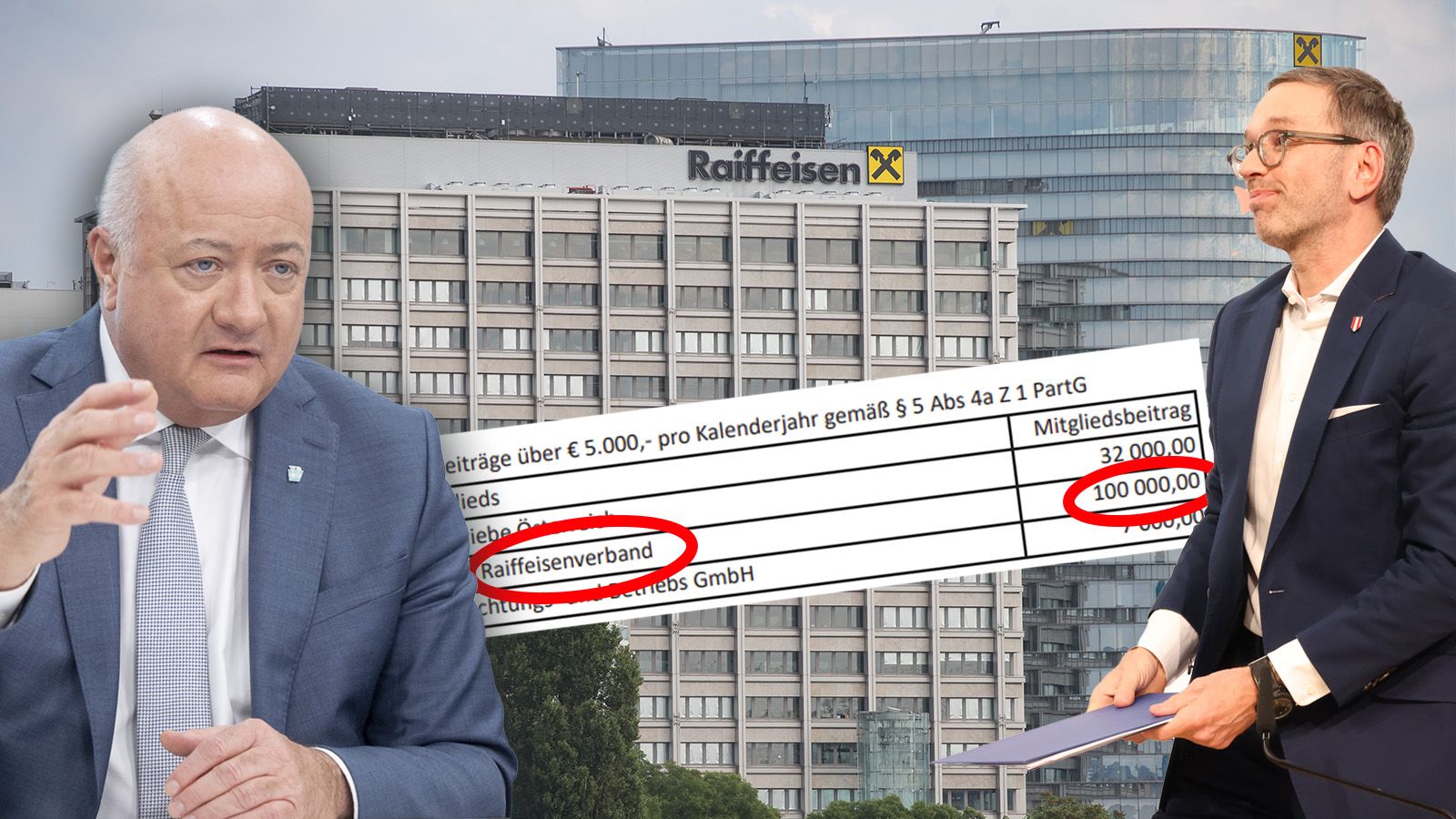 FP-Chef Kickl drängt auf Bankenabgabe, die ÖVP steht auf der Bremse.