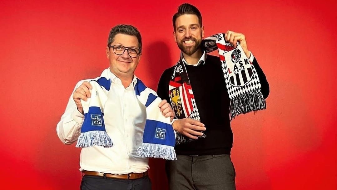 Zumindest am Fußballplatz können sich Lindner (li.) und Koppler noch treffen.