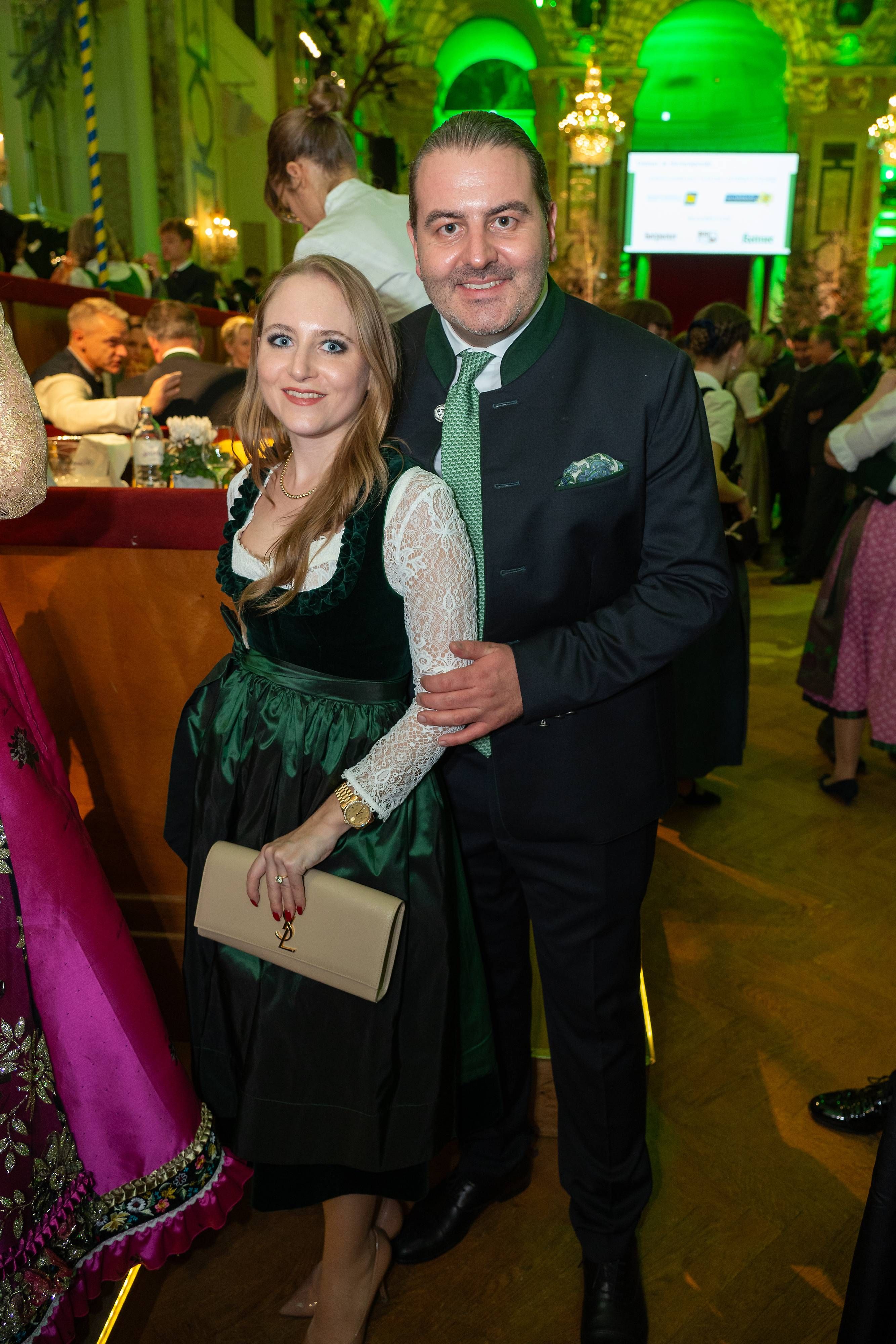 Jacqueline und Leo Lugner am Jägerball