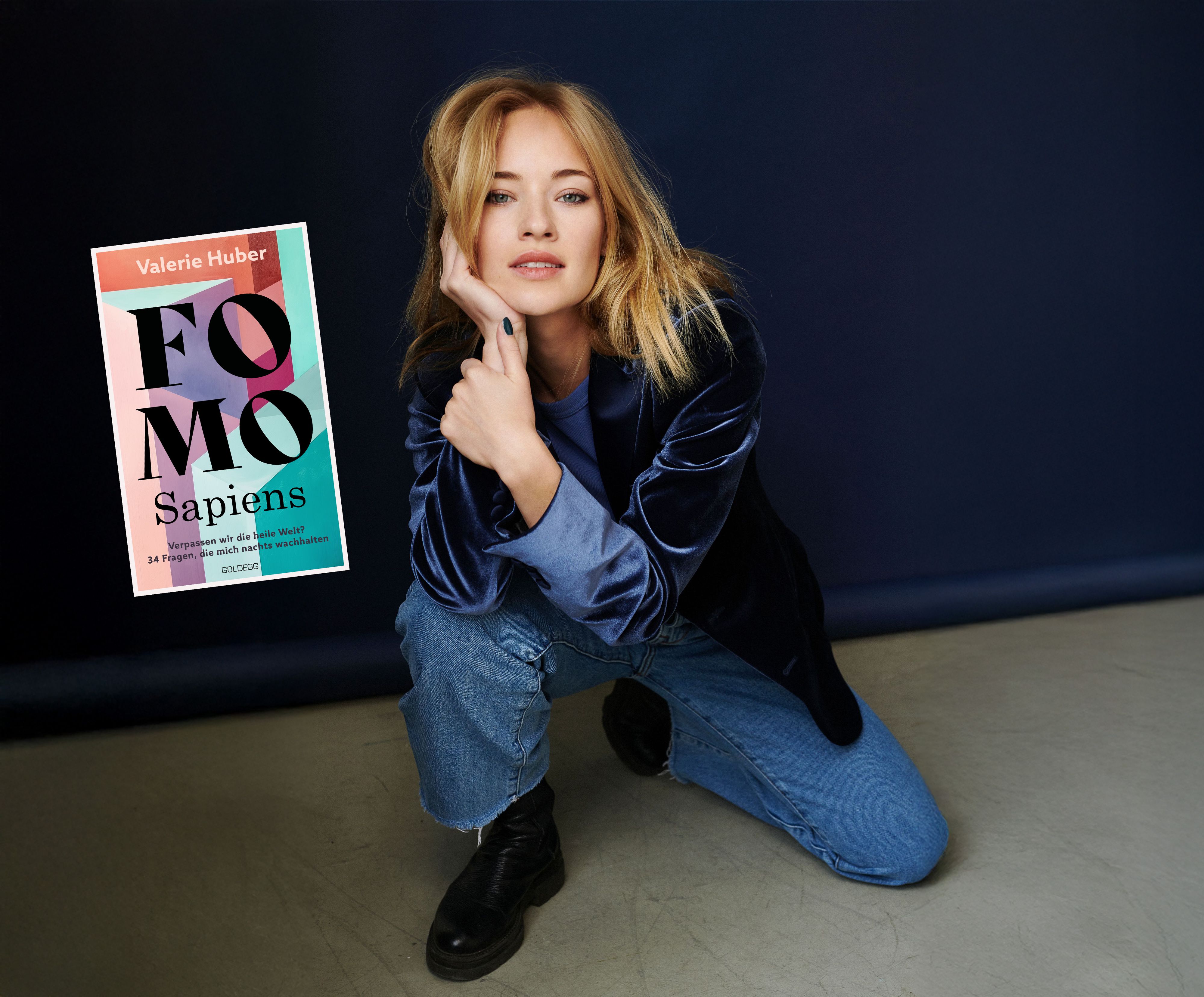 Schauspielerin und Sängerin Valerie Huber will in ihrem ersten Buch 