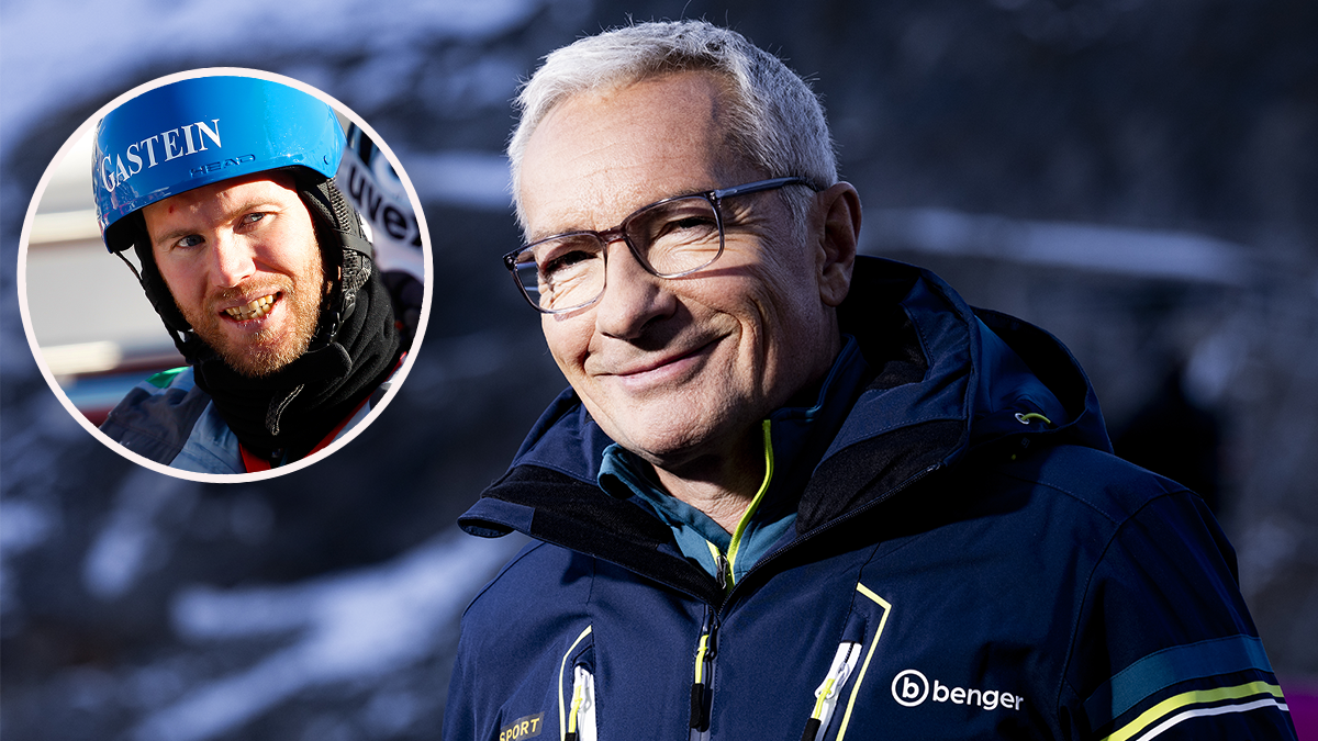 Ex-Skiläufer Hans Grugger scherzt über ORF-Starmoderator Rainer Pariasek. 