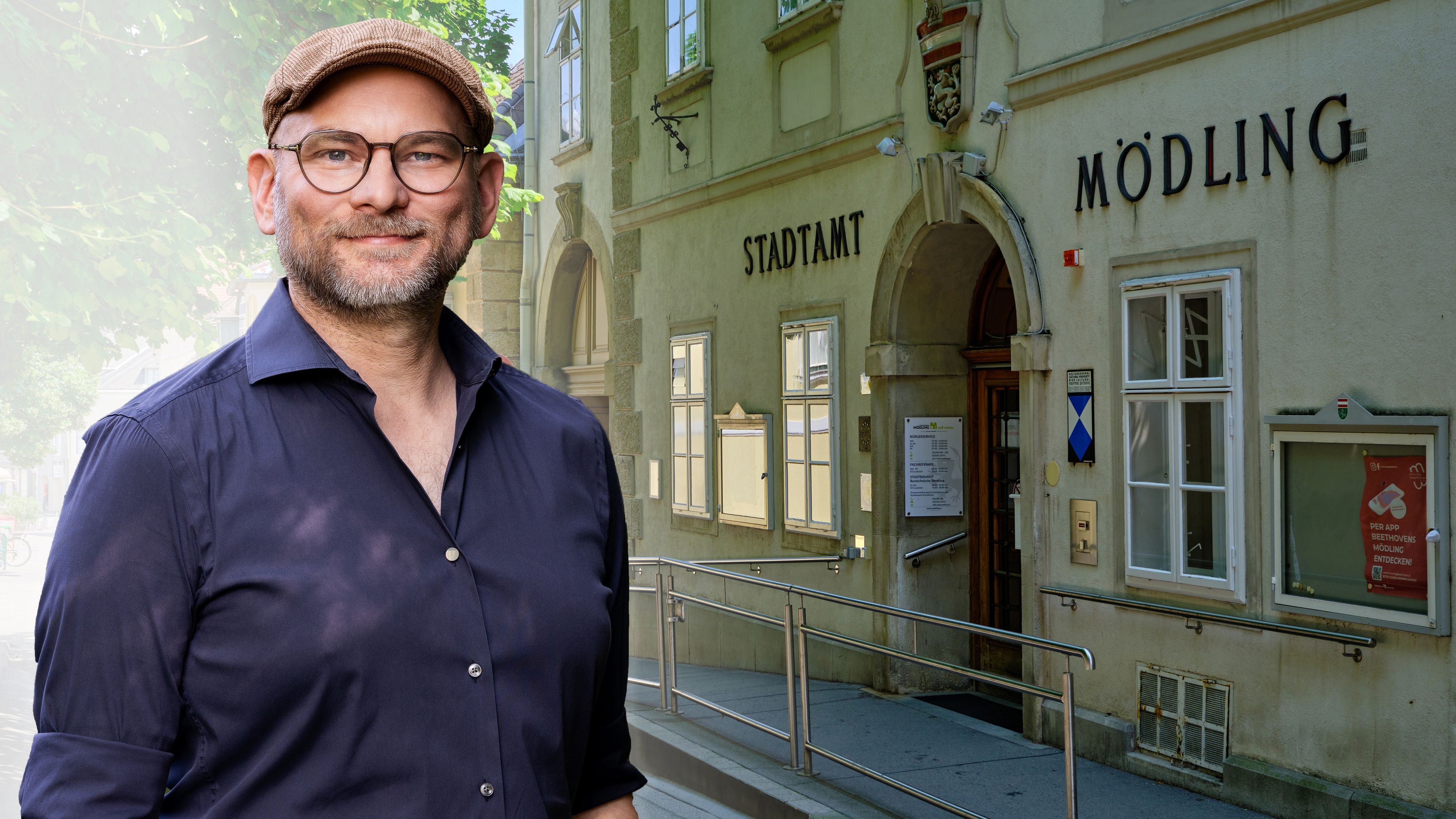 Rainer Praschak könnte der erste Grüne Bürgermeister von Mödling werden