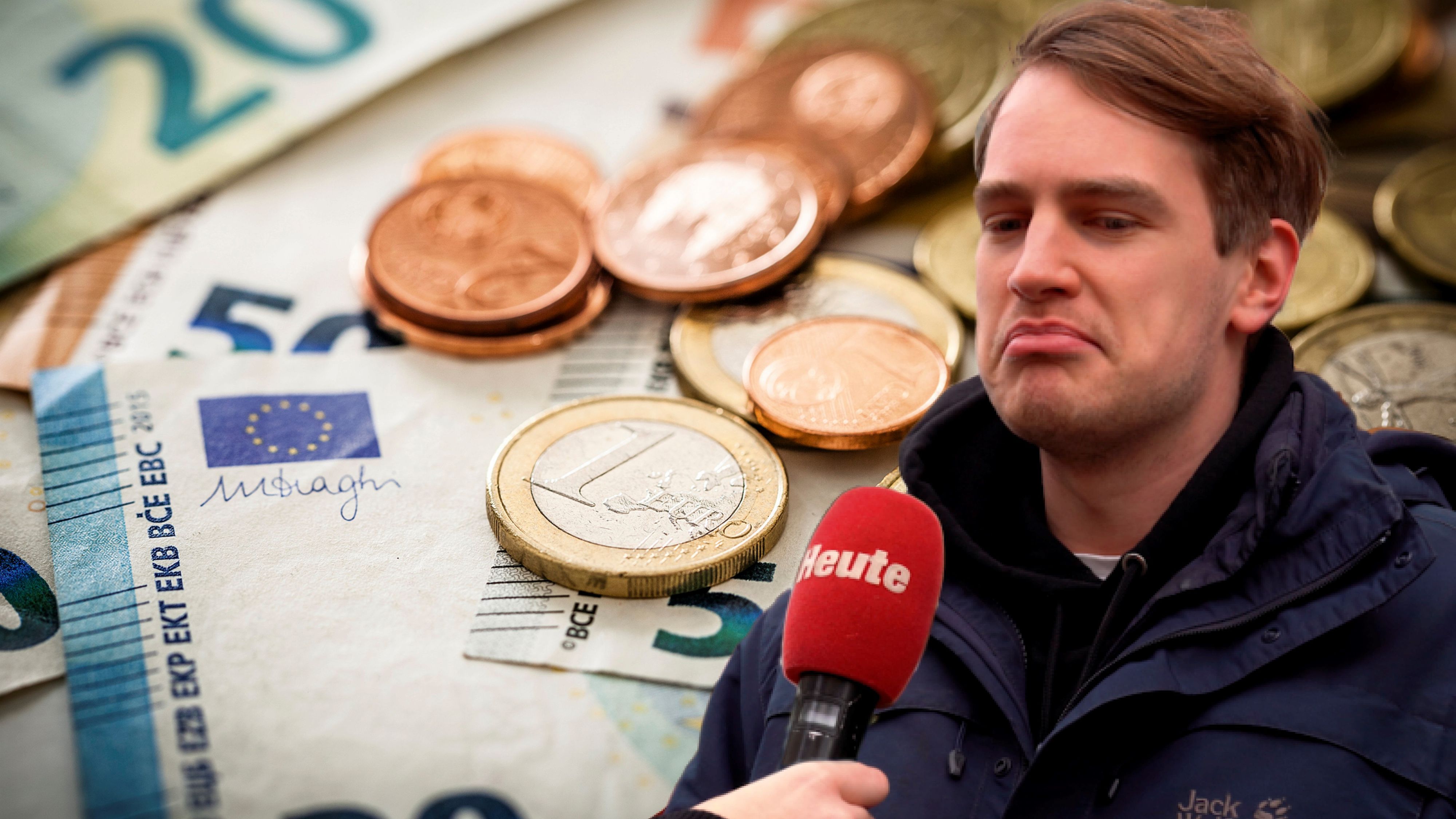 Jürgen (28) meint, alle sollen mitzahlen, auch Banken.