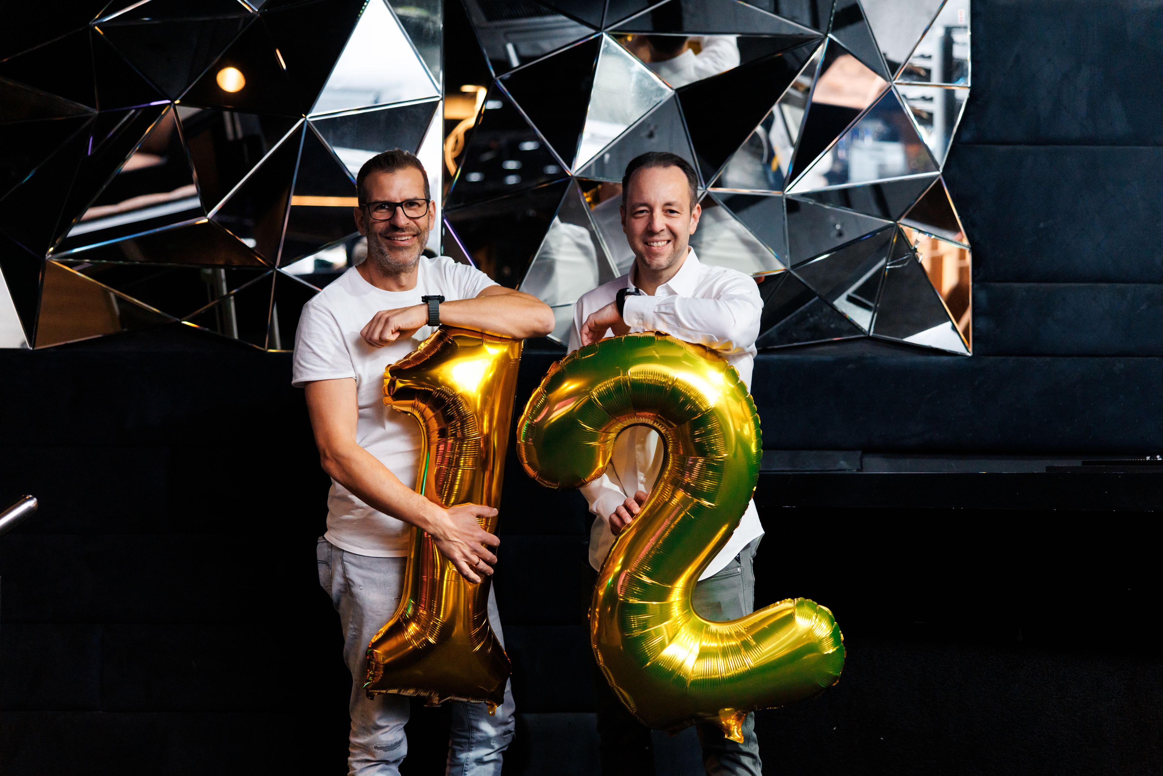 Patrik Gräfter und Michael Posch woll auch nach 12 Jahren Büroschluss 