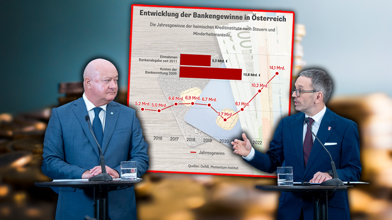Die Banken haben in den letzten Jahren trotz Krisen massive Gewinne verzeichnet. Eine Erhöhung der Bankenabgabe lehnen sie aber vehement ab.
