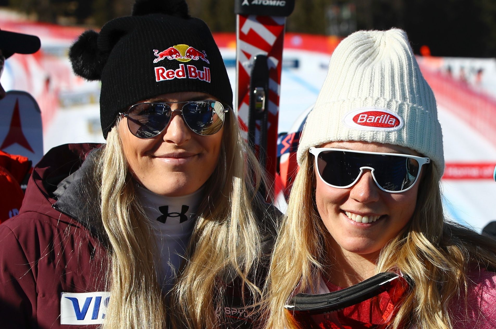 Dream-Team bei WM? Vonn (l.) und Shiffrin