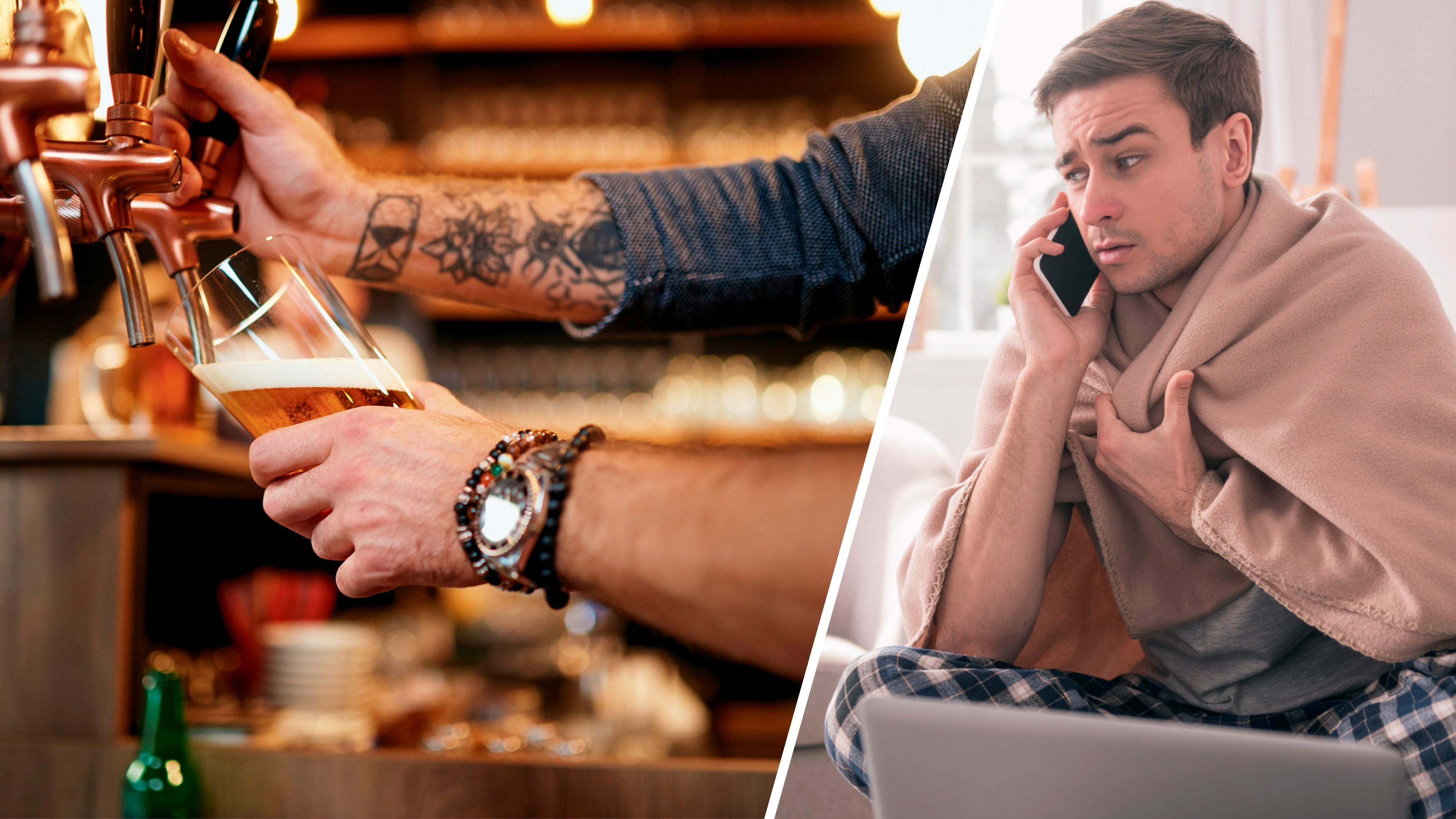 Einem Gastronomen sind Mitarbeiter, die sich krankmelden, aber gesund sind, ein Dorn im Auge. (Symbolbild)