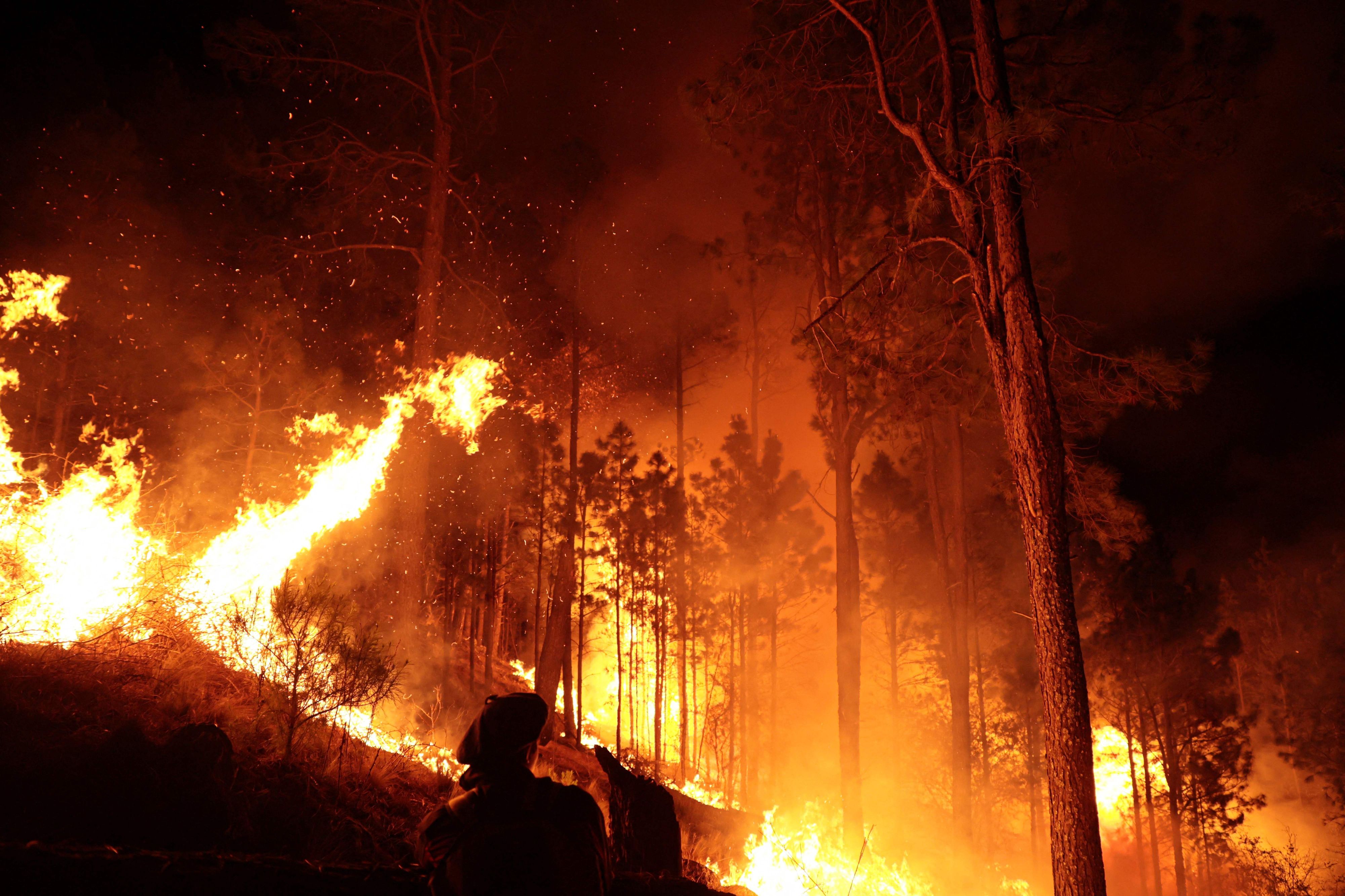 Laut Forscher sind Waldbrände eine Ursache für die Gletscherschmelze.