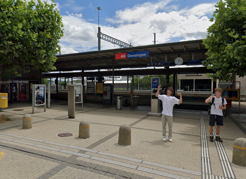 Im Bereich des Bahnhofs Oensingen kam es zu der brutalen Attacke (Symbolbild)