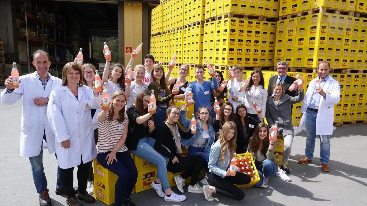 Das war im Jahr 2019 - als die Limonade der Schulklasse an den Markt ging