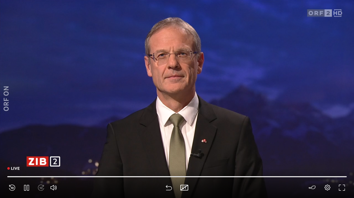 Europarechts- und Völkerrechtsexperte Walter Obwexer am späten Mittwochabend in der 