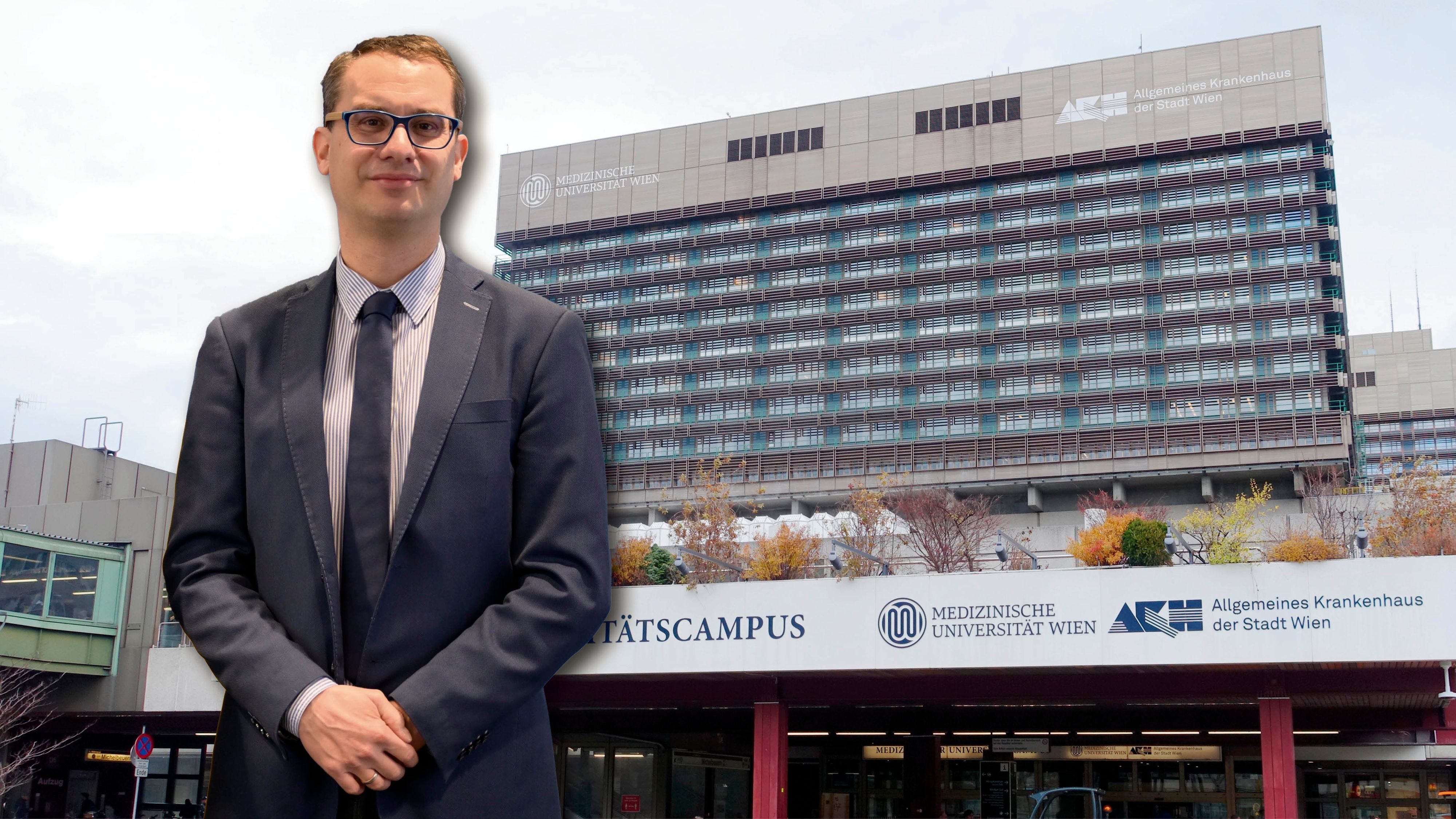 AKH Wien und Niederösterreichs Patientenanwalt Michael Prunbauer