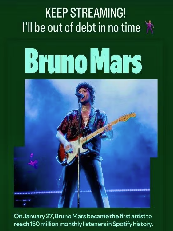 Bruno Mars reagiert auf die Schulden-Gerüchte.