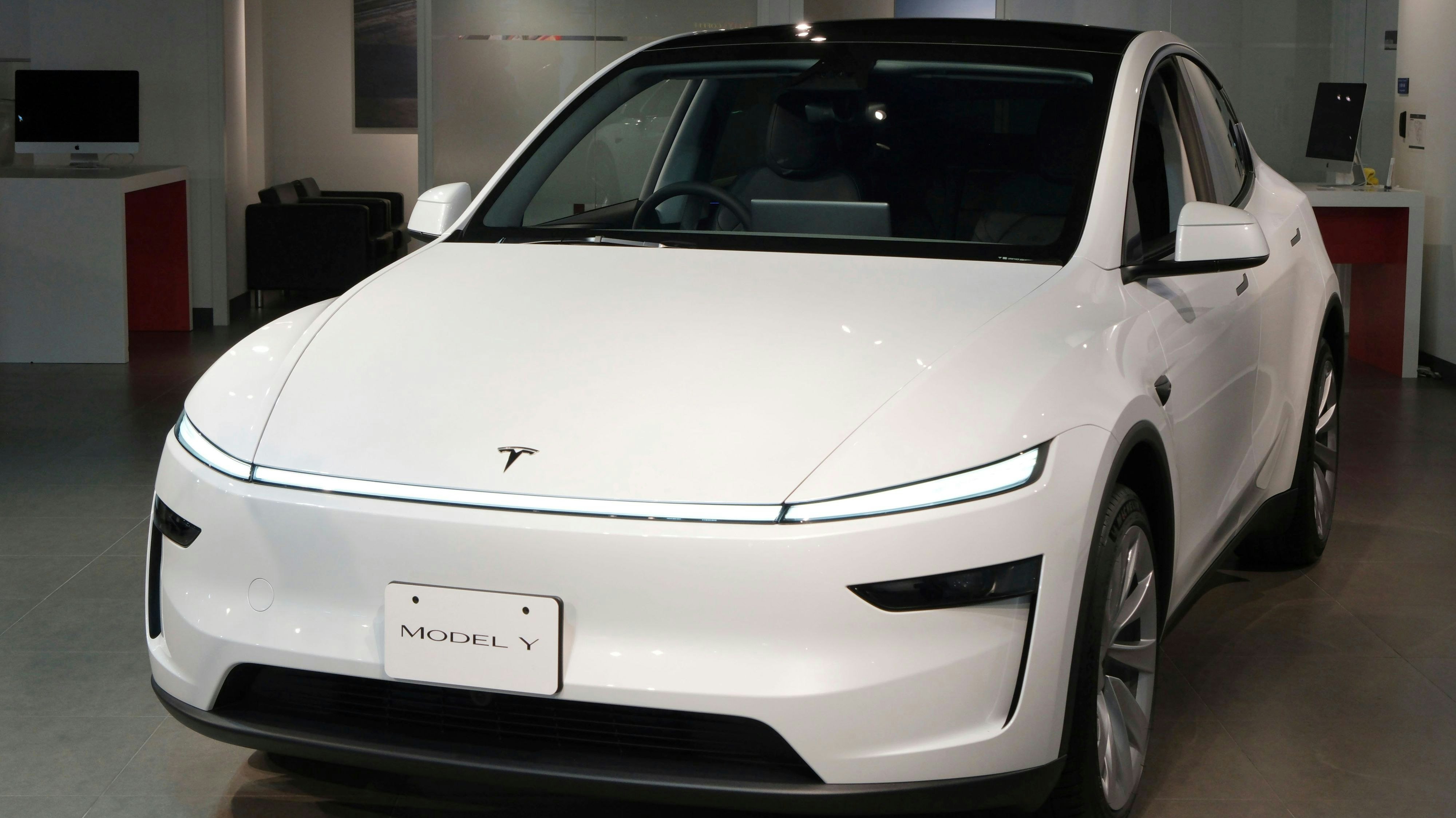 Das neue Modell Y Auto.