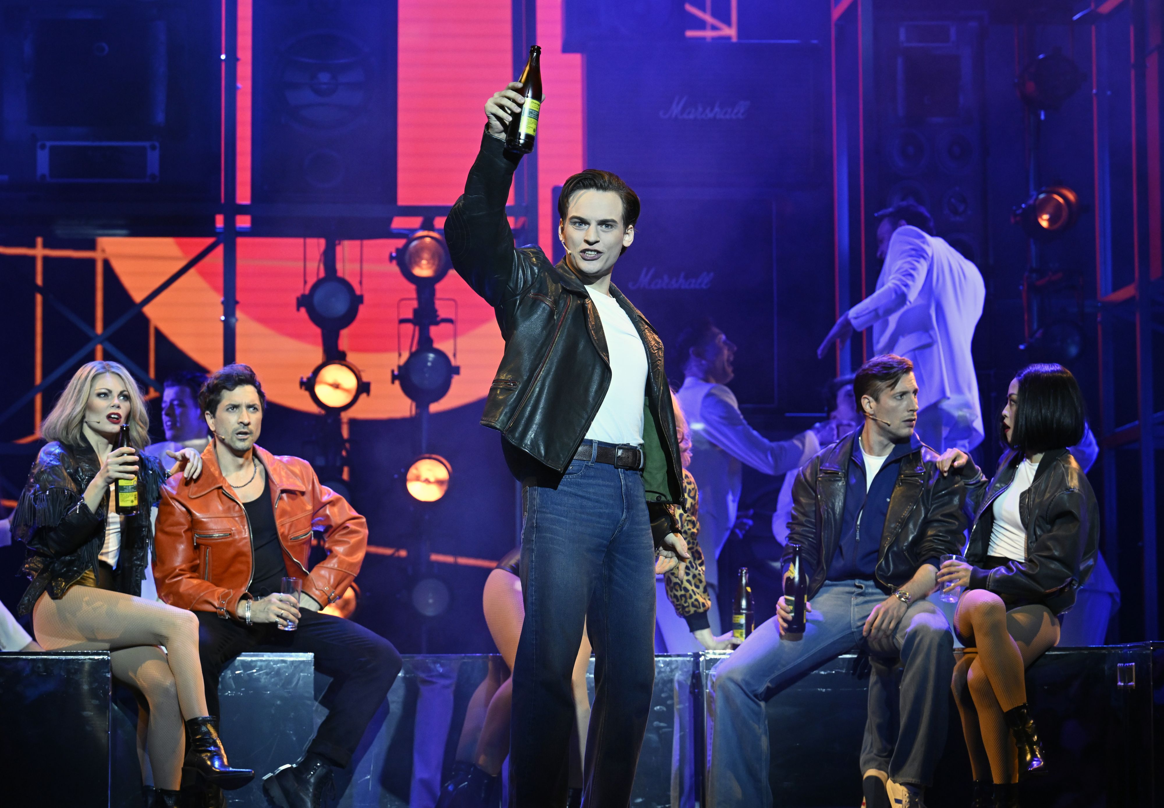 Moritz Mausser blüht in seiner Falco-Rolle auf.