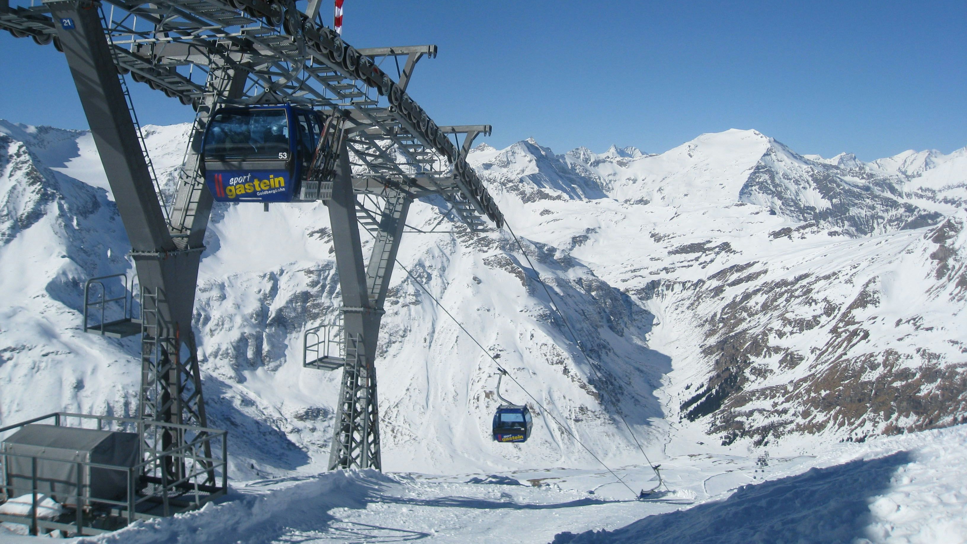 Hochalpine Gefilde in Sportgastein.