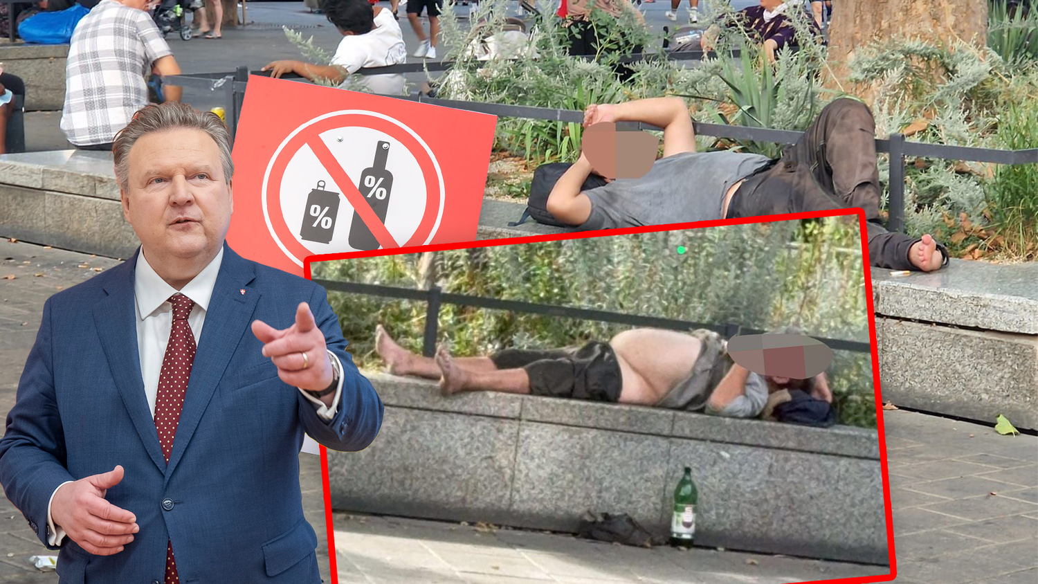 Ab dem 7. Februar gilt in Floridsdorf das neue Alkoholverbot.