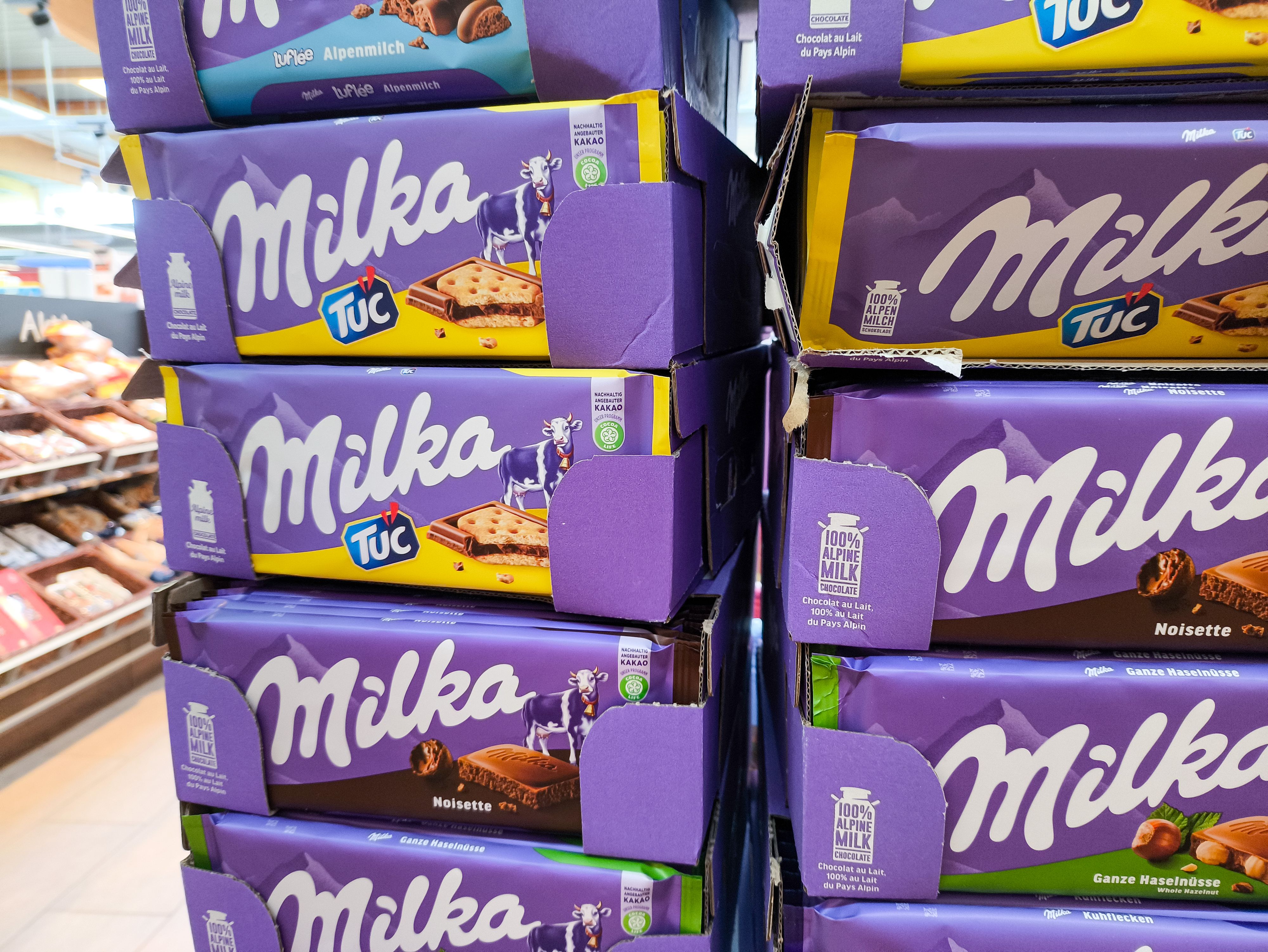 Mehrere Milka-Produkte sind von der Maßnahme betroffen. (Symbolbild)