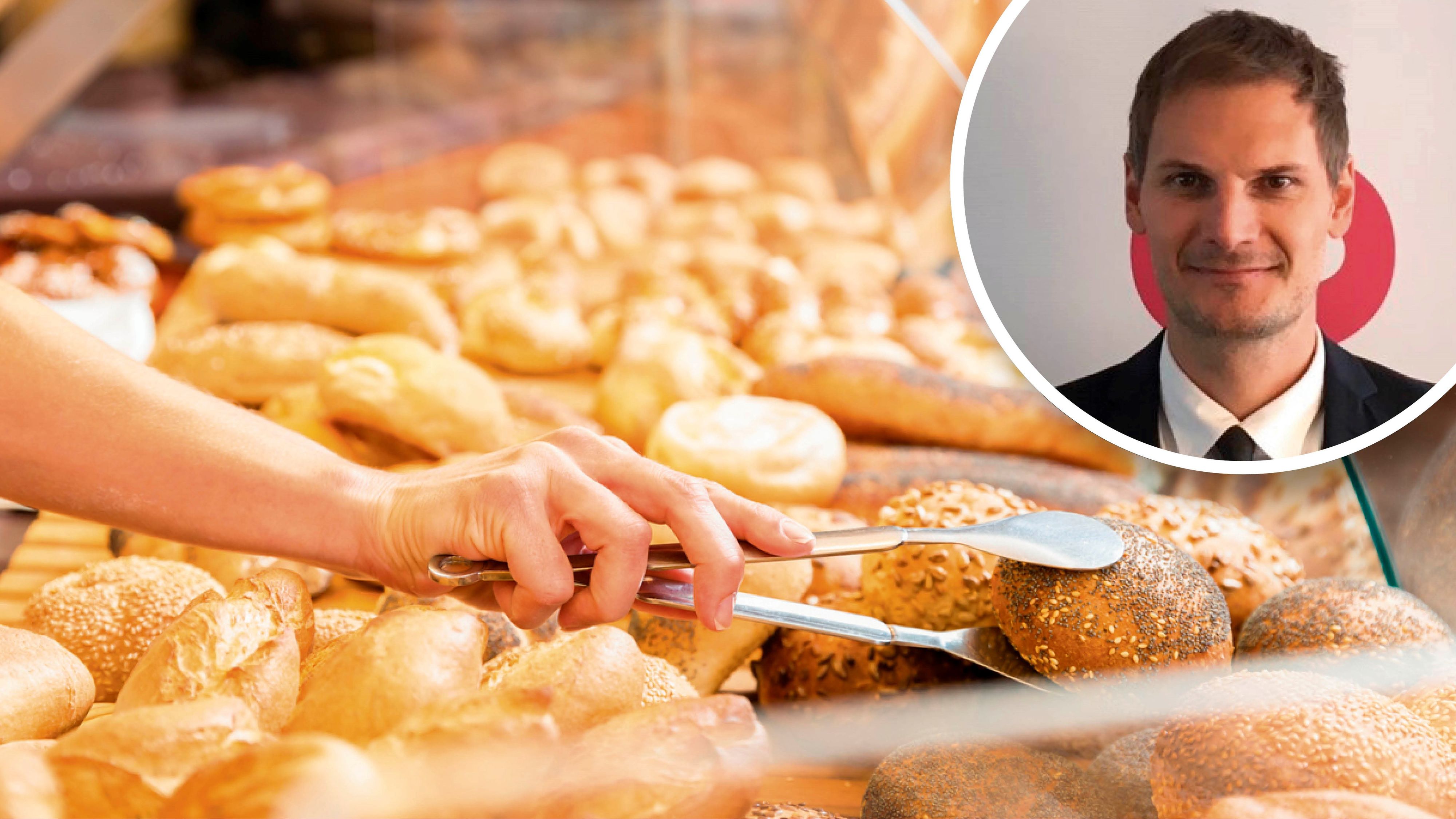 Bäckereien sind derzeit extrem von Pleitewellen betroffen. Im Bild: Alexander Meinschad vom Kreditschutzverband