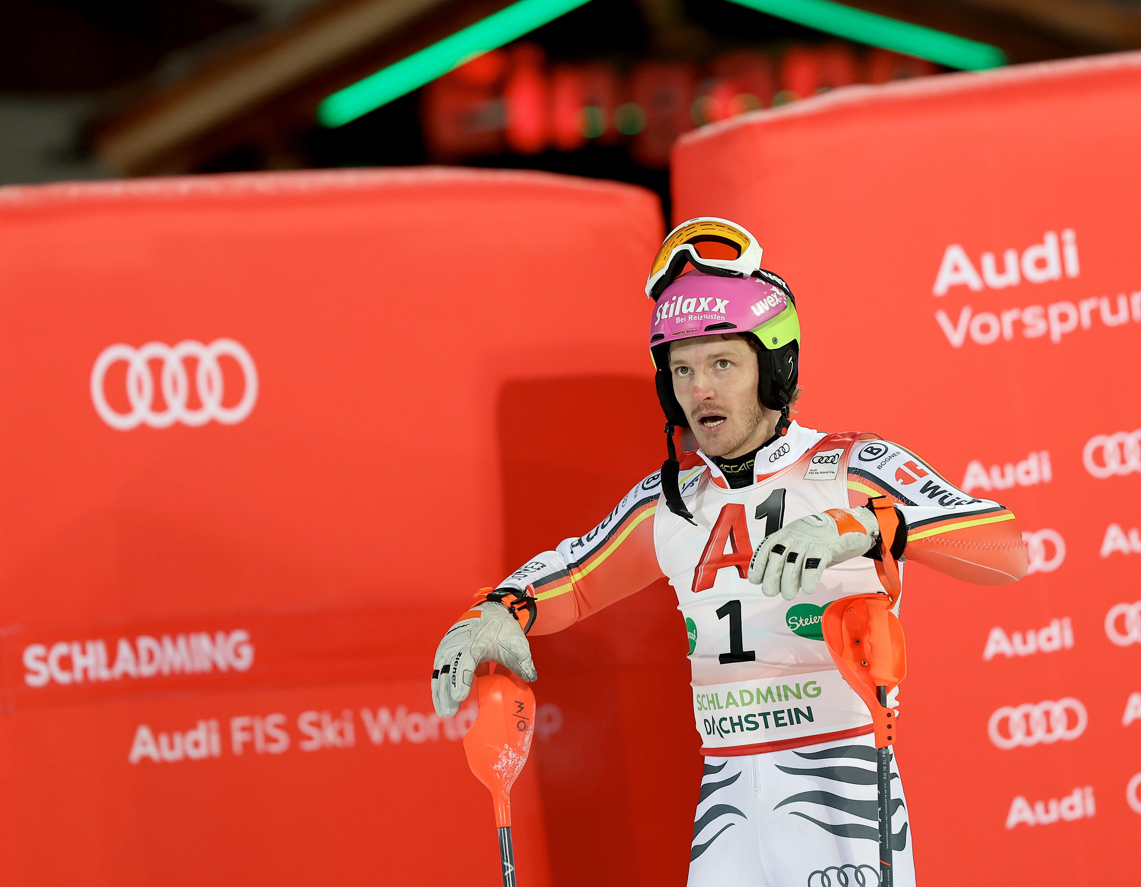 Der deutsche Ski-Star Linus Straßer. 