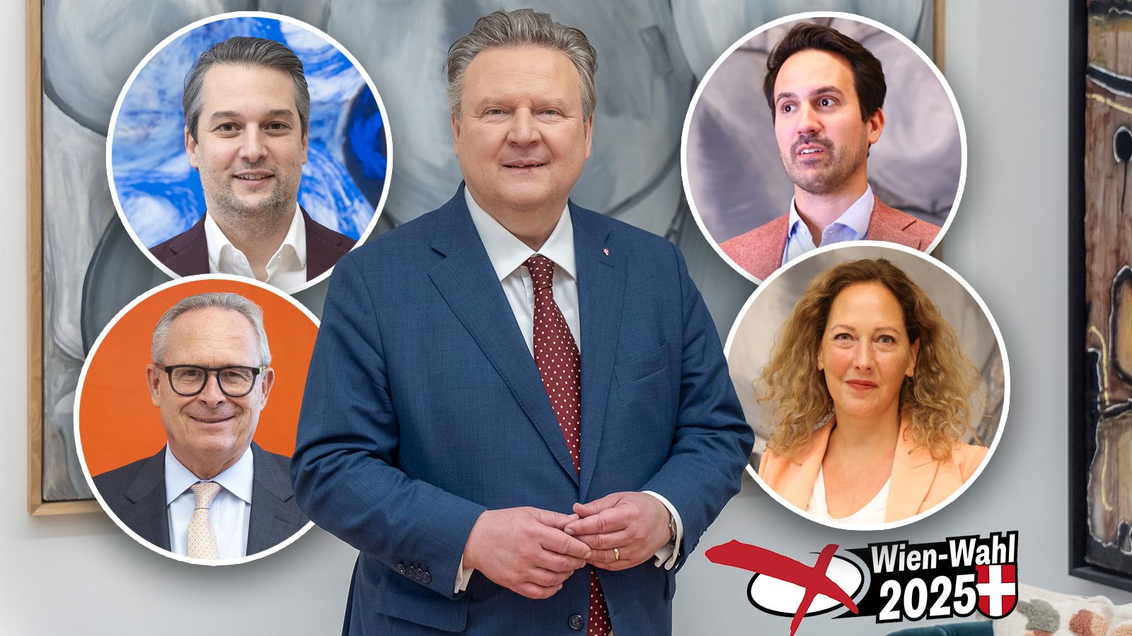 Spitzenkandidaten Wien-Wahl