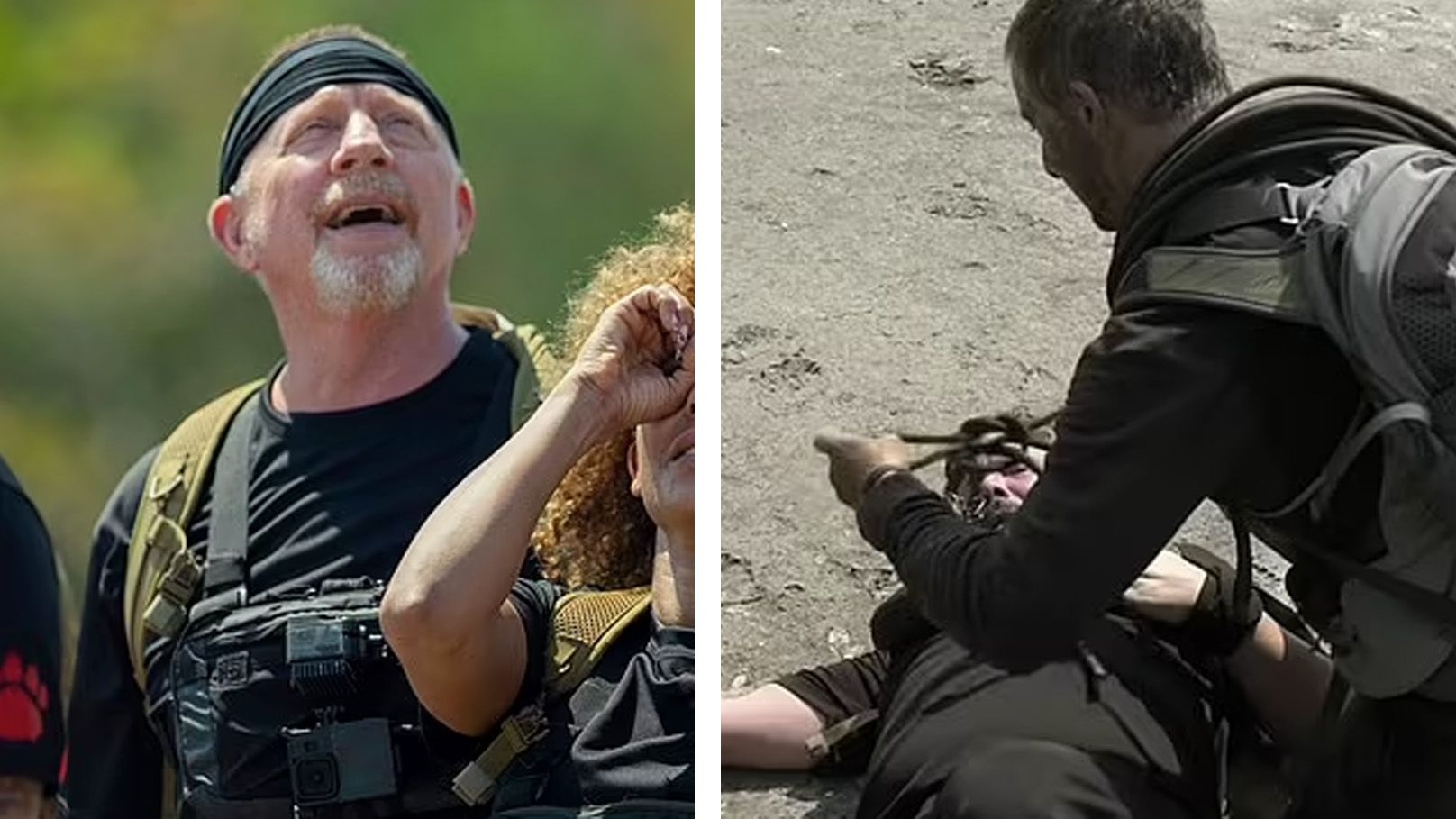 Boris Becker verletzte sich in einer Show auf Netflix.