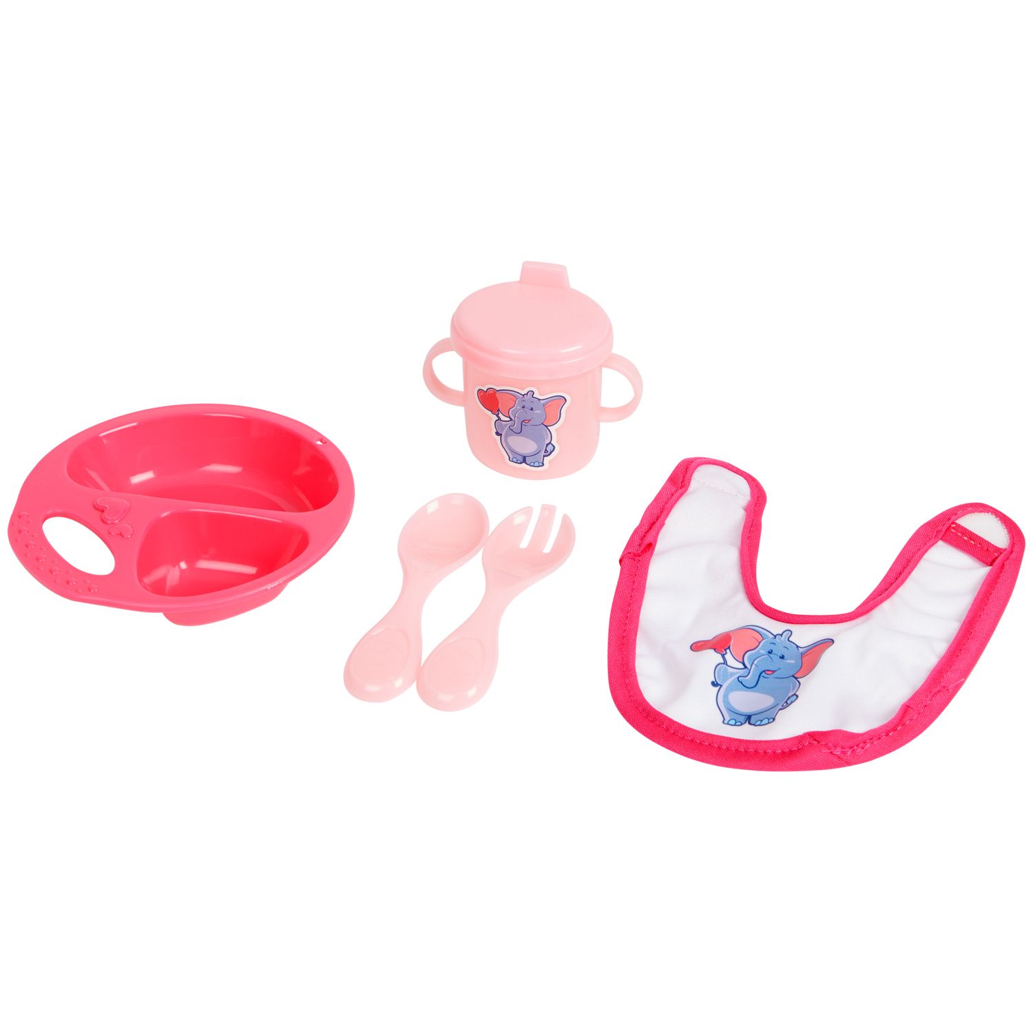 Dieses fünfteilige Fütterungsset für Babypuppen wird zurückgerufen.