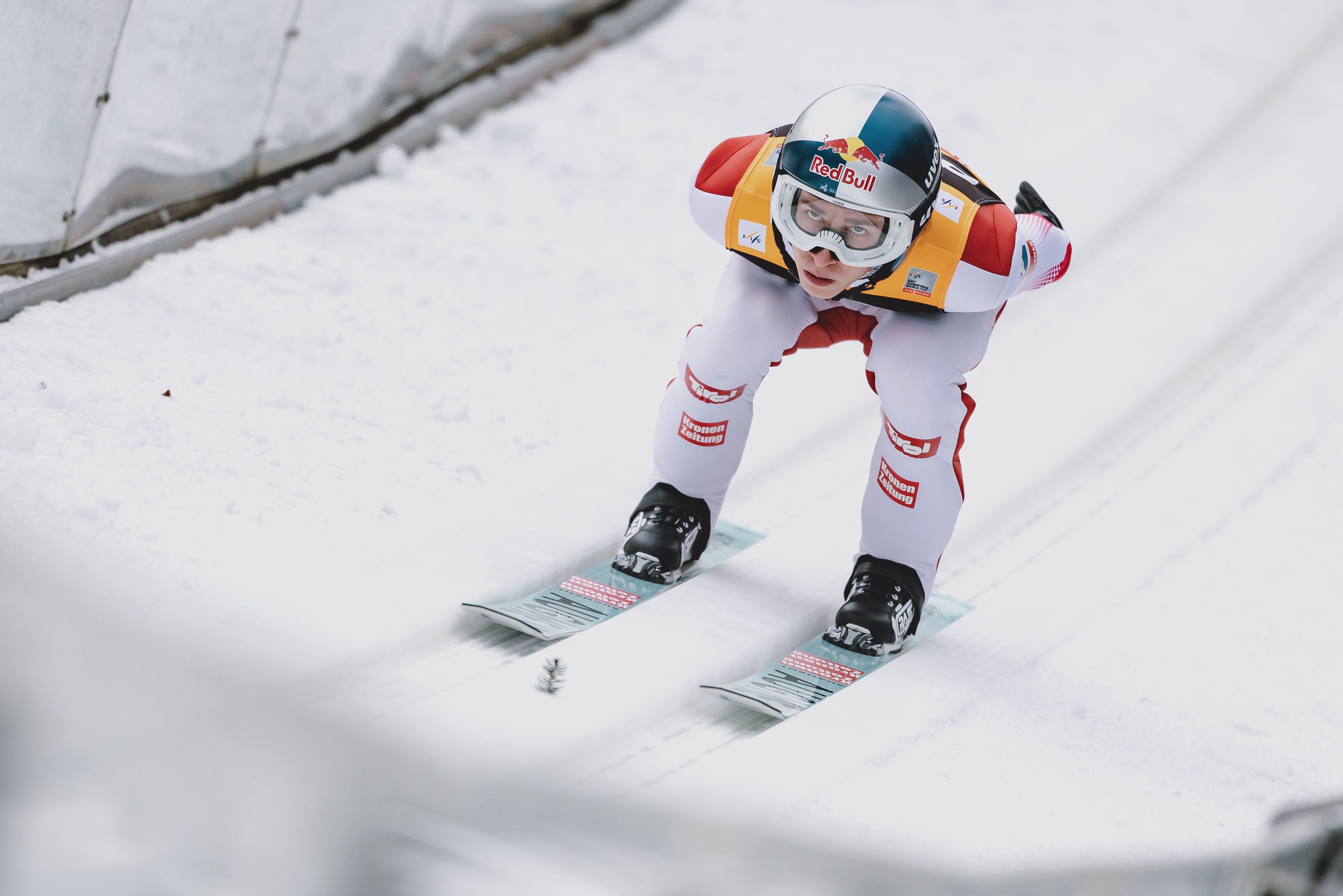 Daniel Tschofenig beim Mixed-Teamspringen in Willingen. 