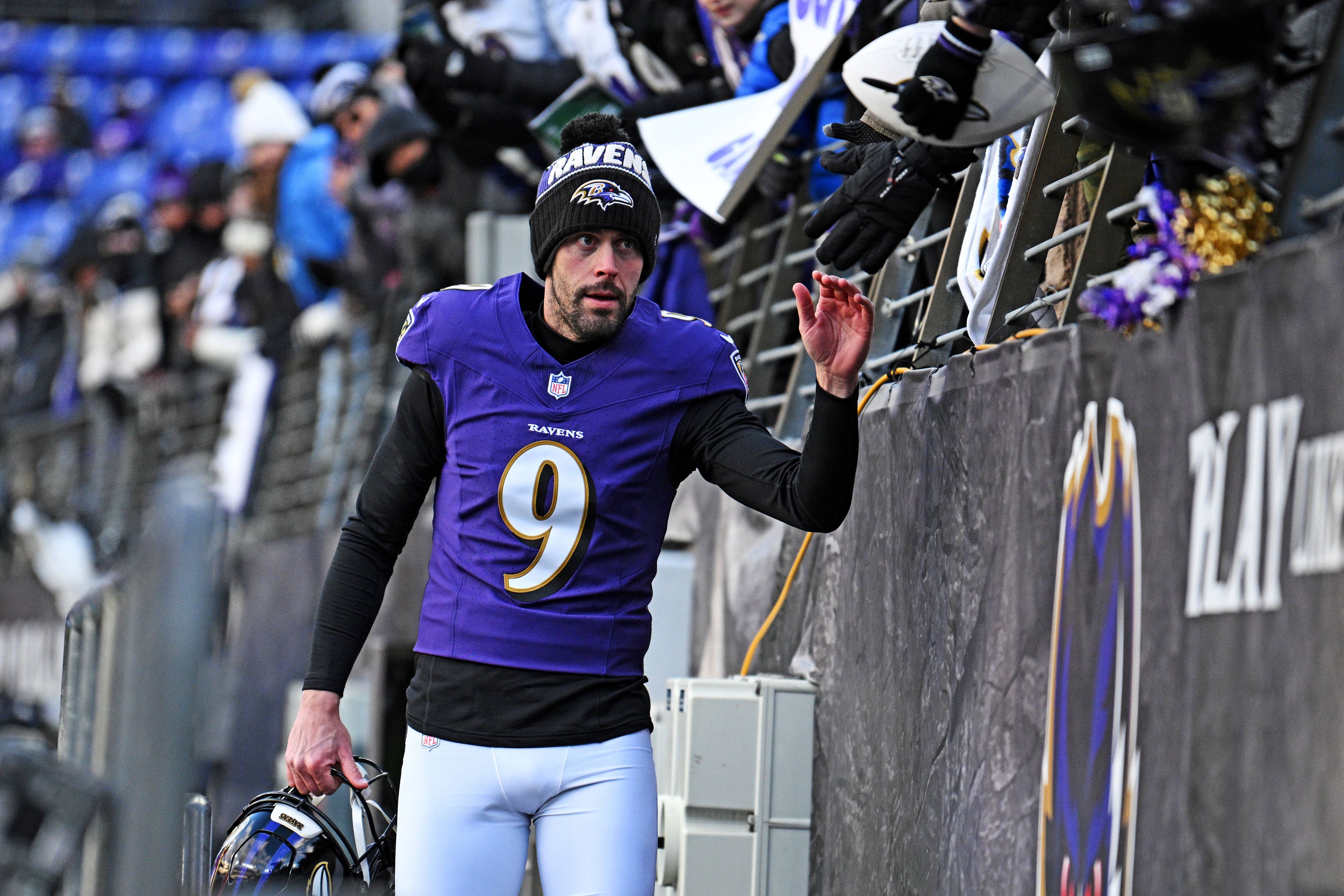 Ravens-Kicker Justin Tucker