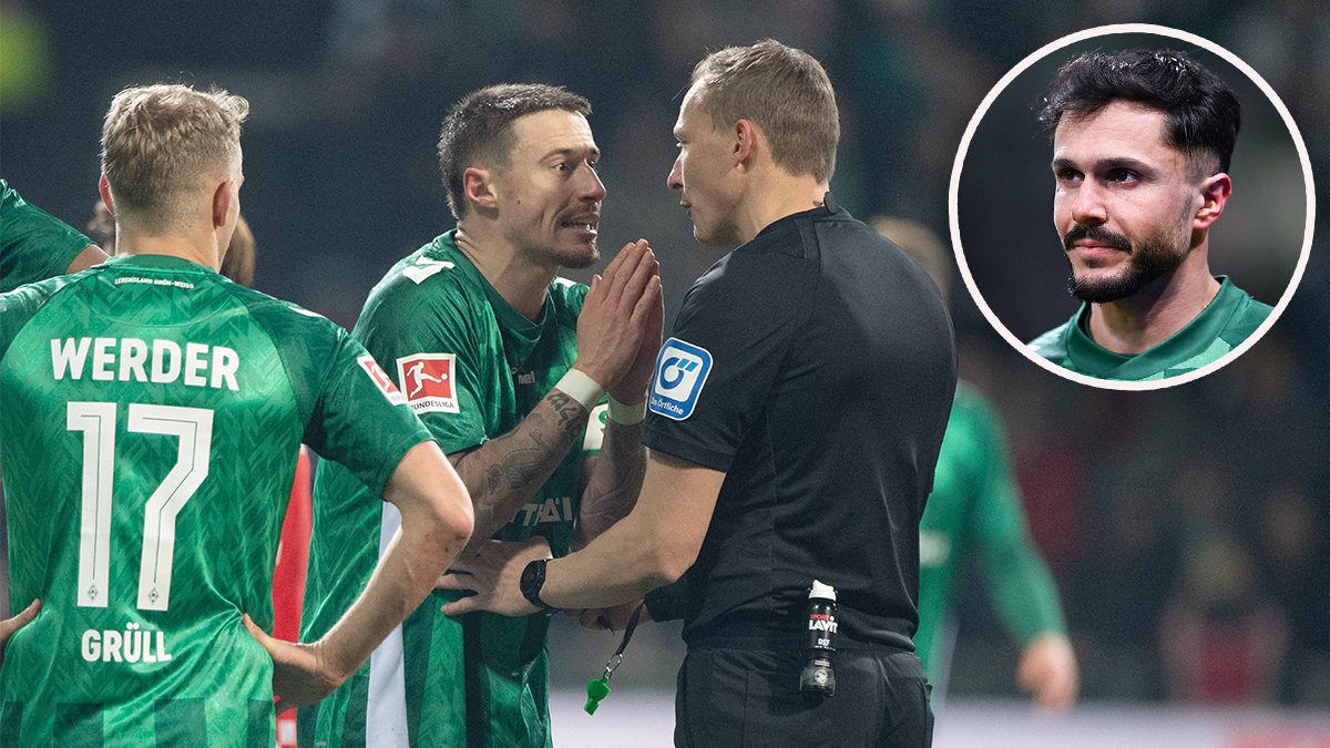 Bei Bremens Sieg gegen Mainz flogen gleich zwei Spieler in 15 Sekunden vom Feld. 