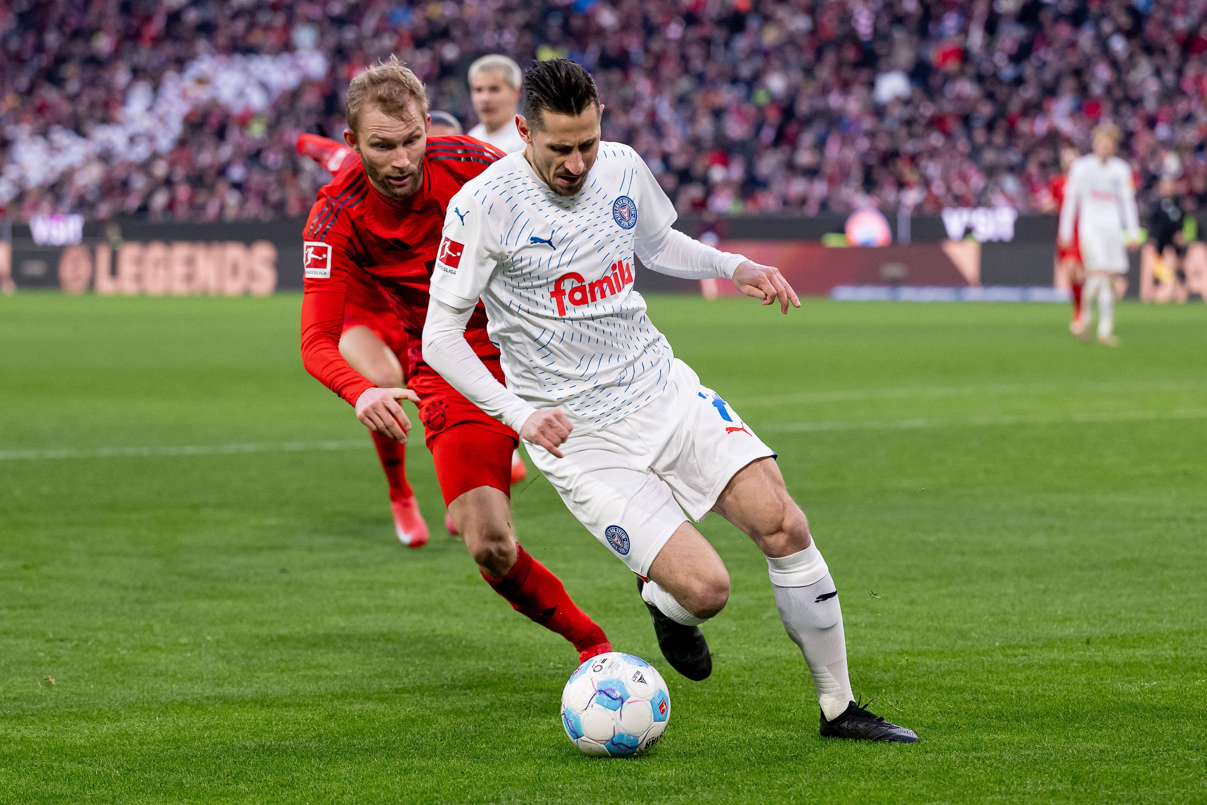 ÖFB-Star Konrad Laimer gegen Kiel.
