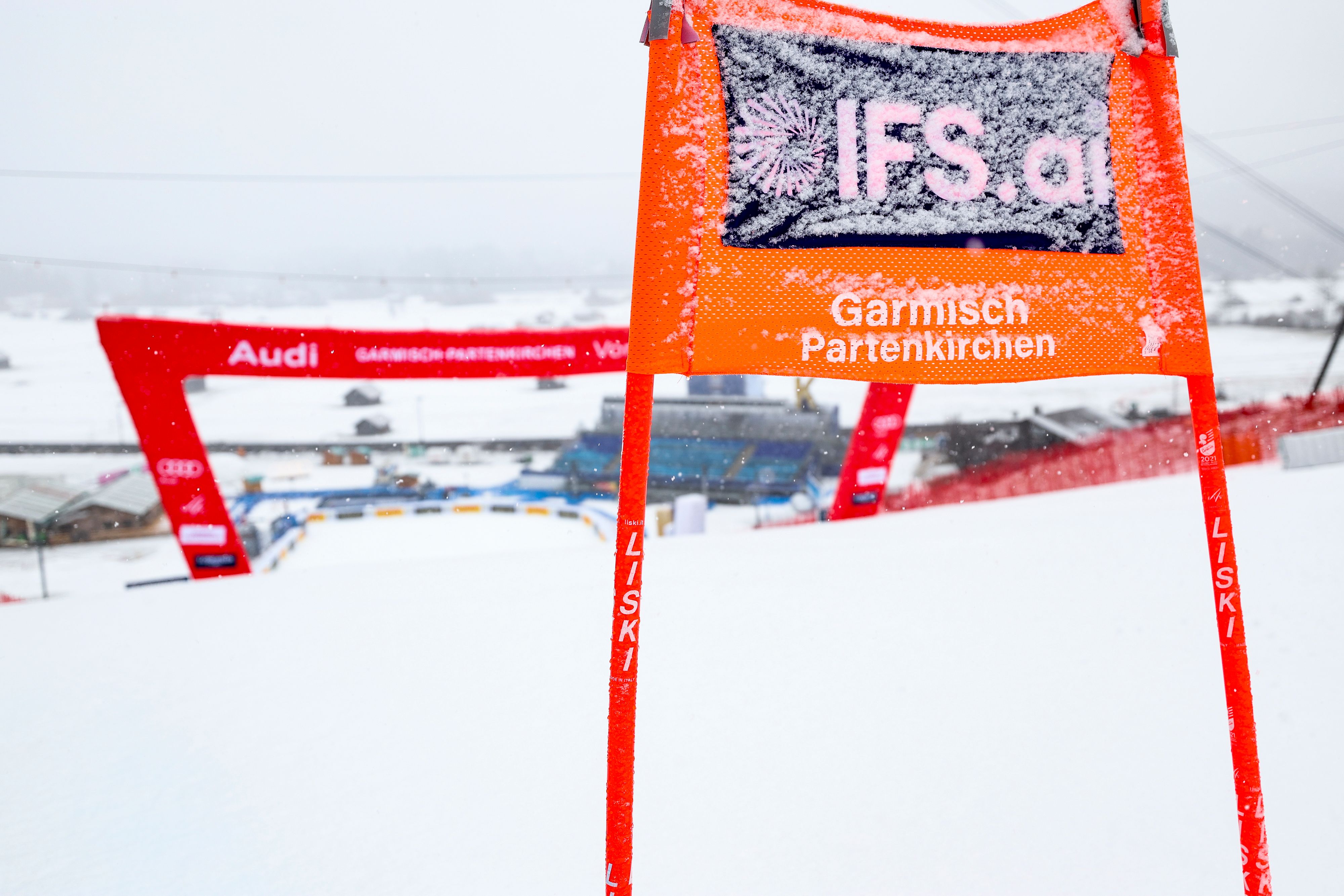 Auch das zweite Abfahrtstraining von Garmisch ist gestrichen. 