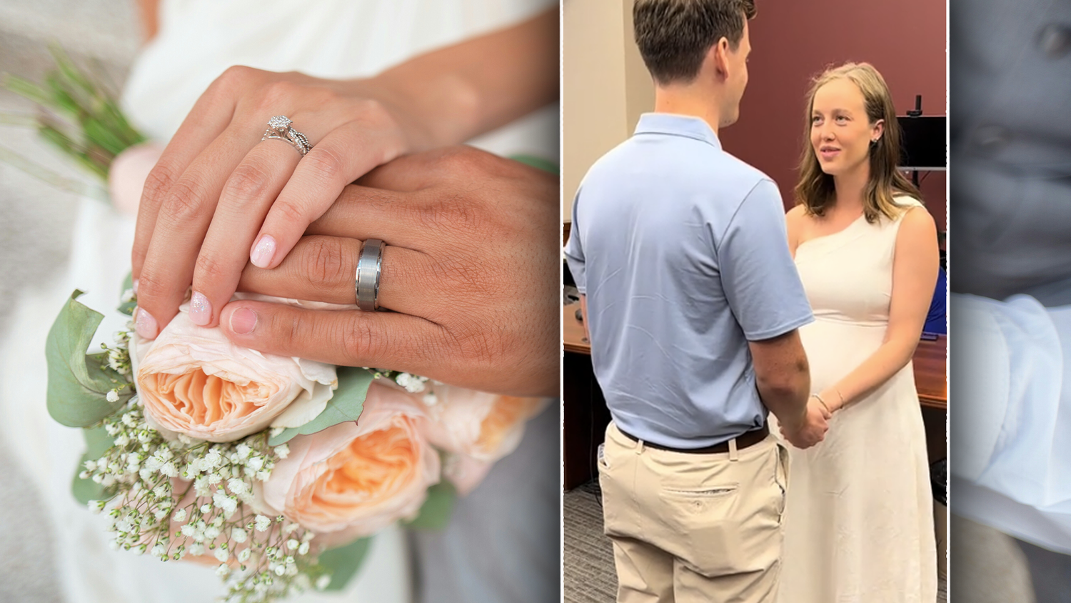 Damit hätte das frisch vermählte Paar wohl nicht gerechnet. Einer ihrer Gäste musste plötzlich pupsen.